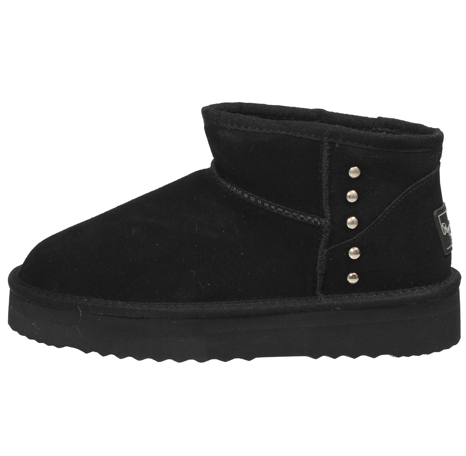 PEPE JEANS Dissy Metal - Bottines en daim Femme noir Photo 3