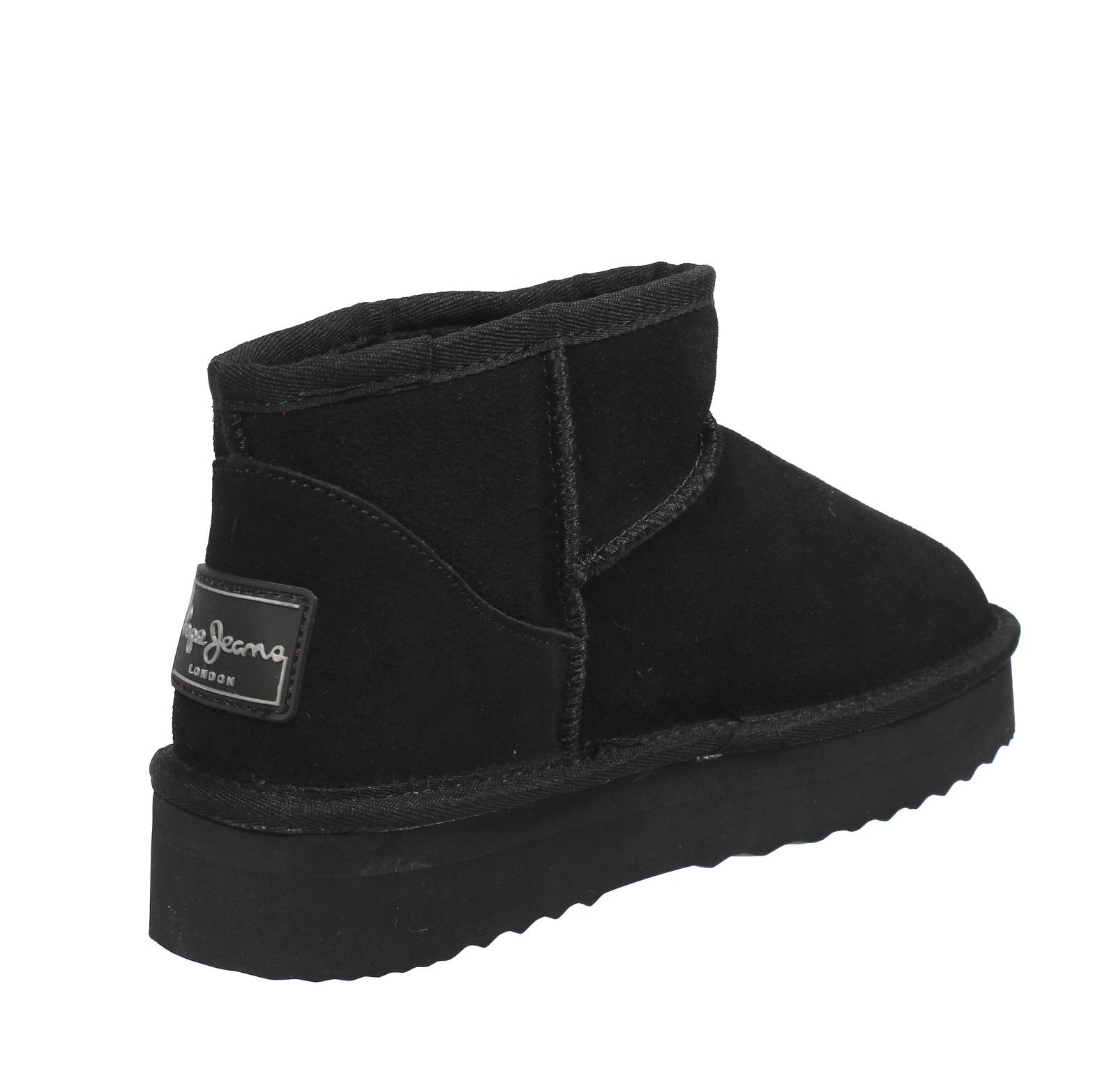 PEPE JEANS Dissy Metal - Bottines en daim Femme noir Photo 4