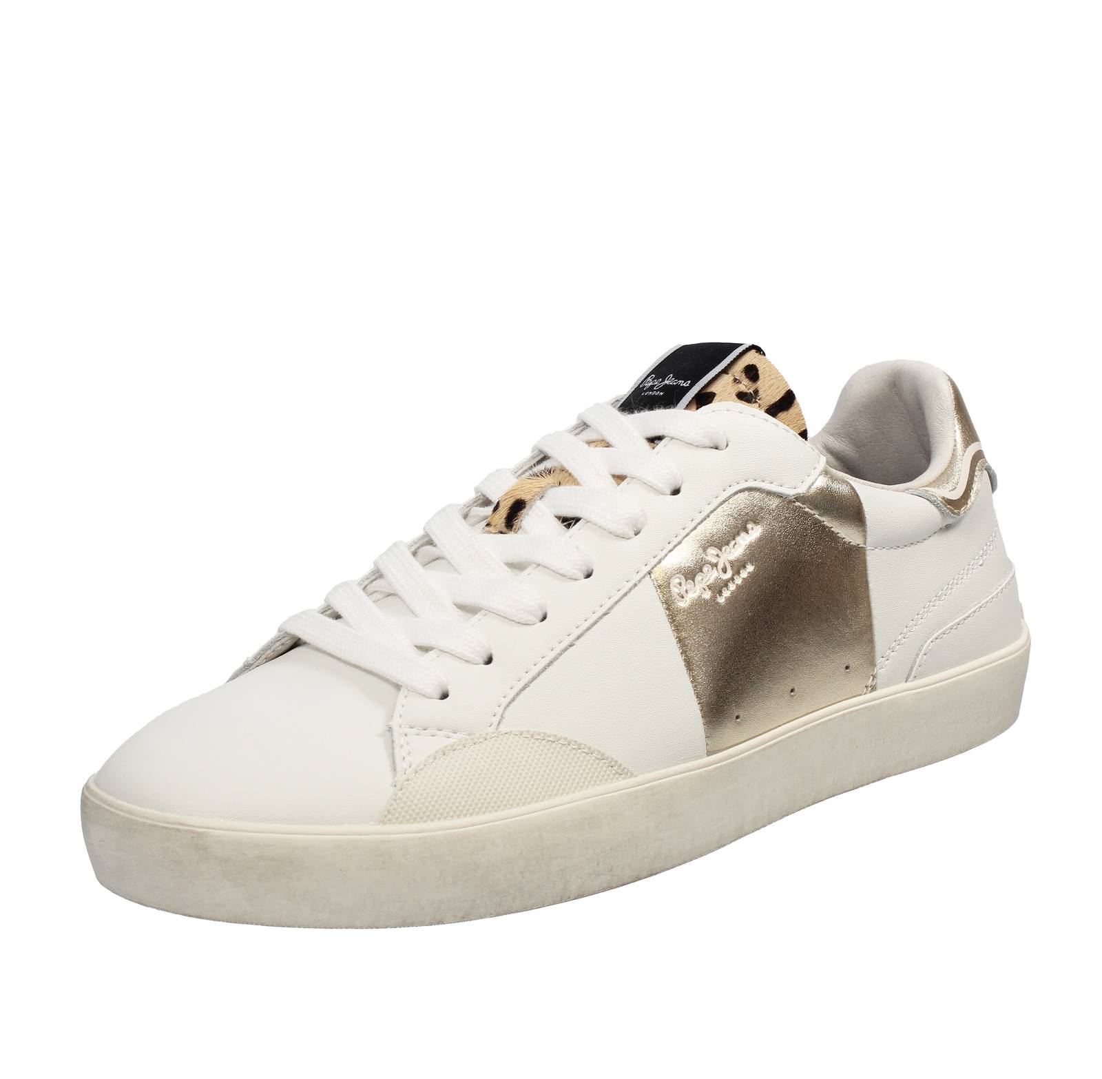 Pepe Jeans Lane Fun - Кроссовки Basse от Pelle Bianco - Кроссовки Donna Scarpe