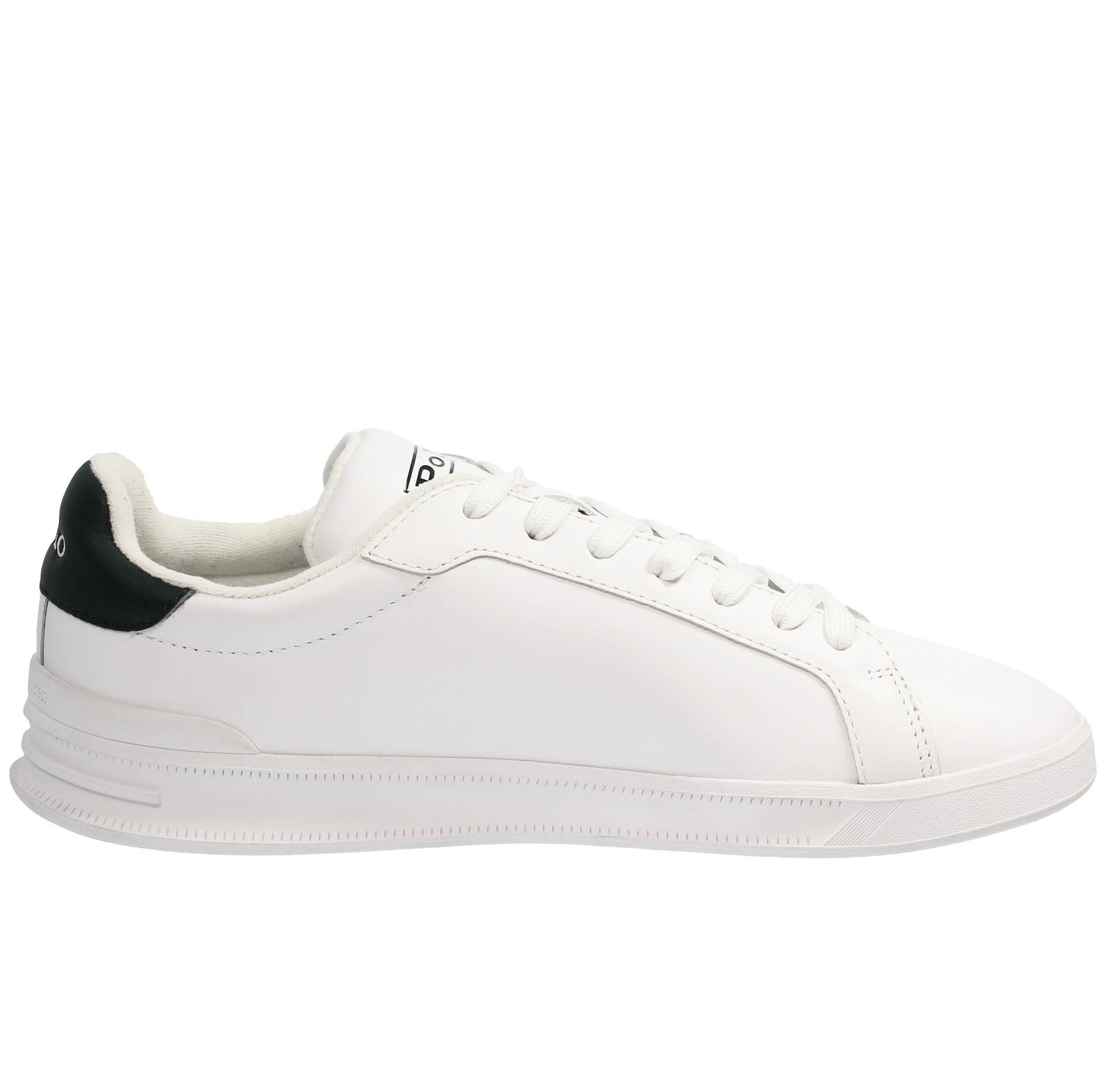 RALPH LAUREN Heritage Court - Low-Top Leather Sneakers Man white Photo 2