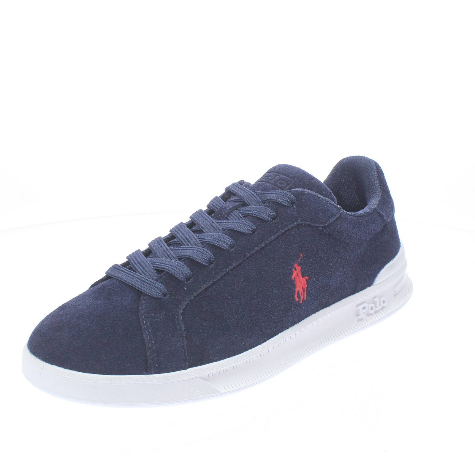 Замшевые кроссовки Ralph Lauren Heritage Ii с высоким берцем Basse Blu - Кроссовки Uomo Scarpe