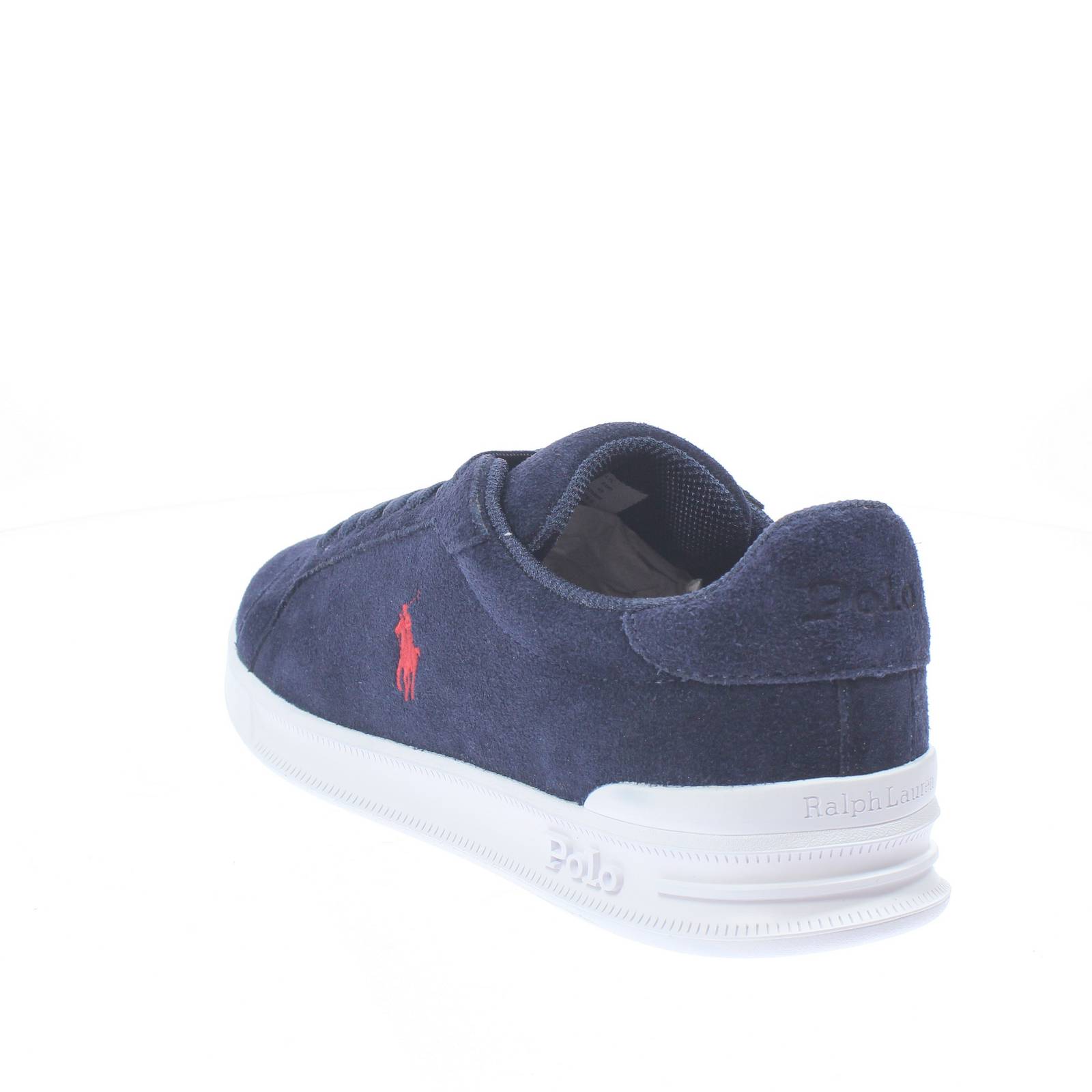RALPH LAUREN Heritage II Top Suede - Low Sneakers Man blue Photo 4