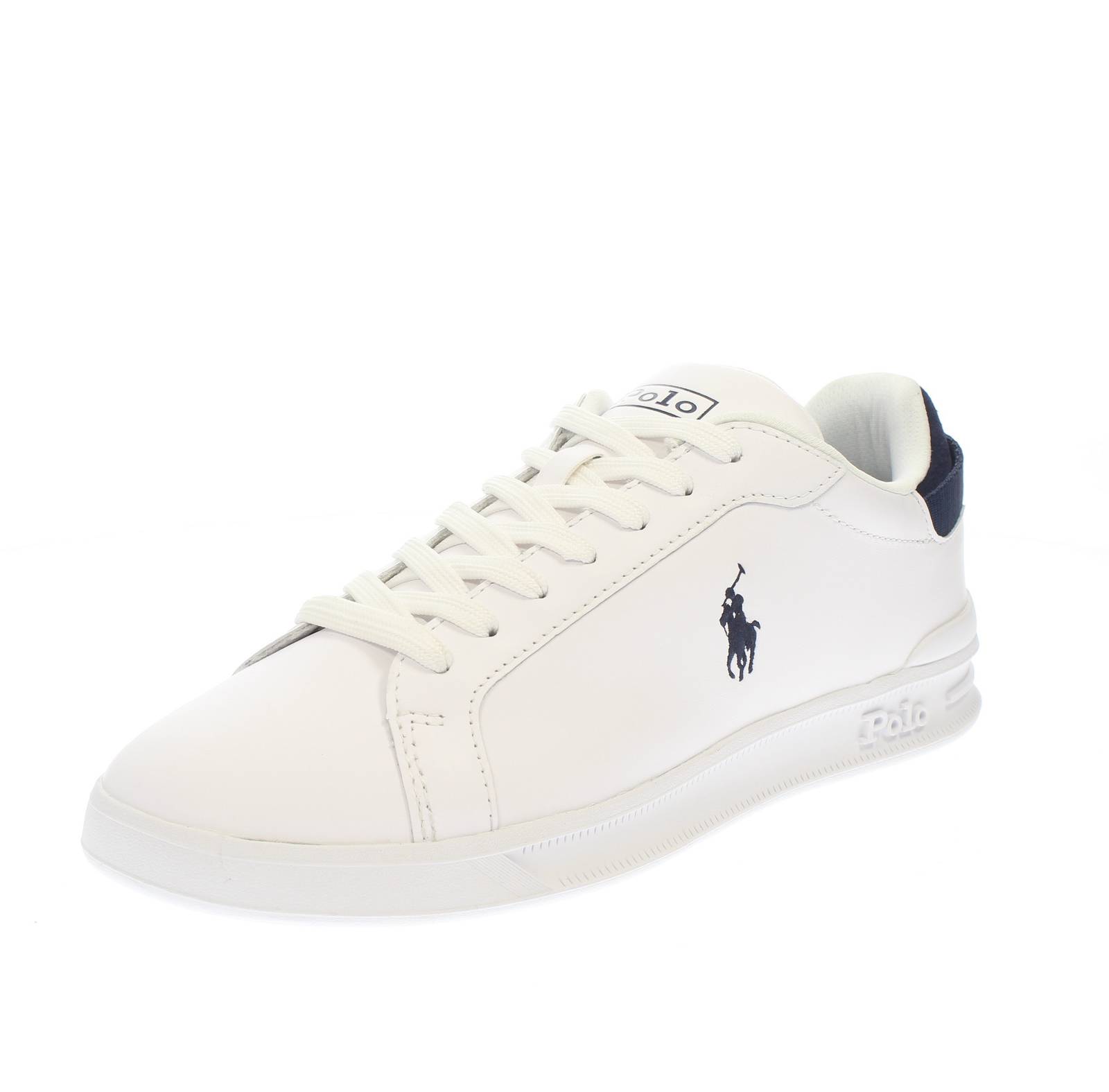 Ralph Lauren Heritage Court Iii - Кроссовки Basse от Pelle Bianco - Uomo Scarpe