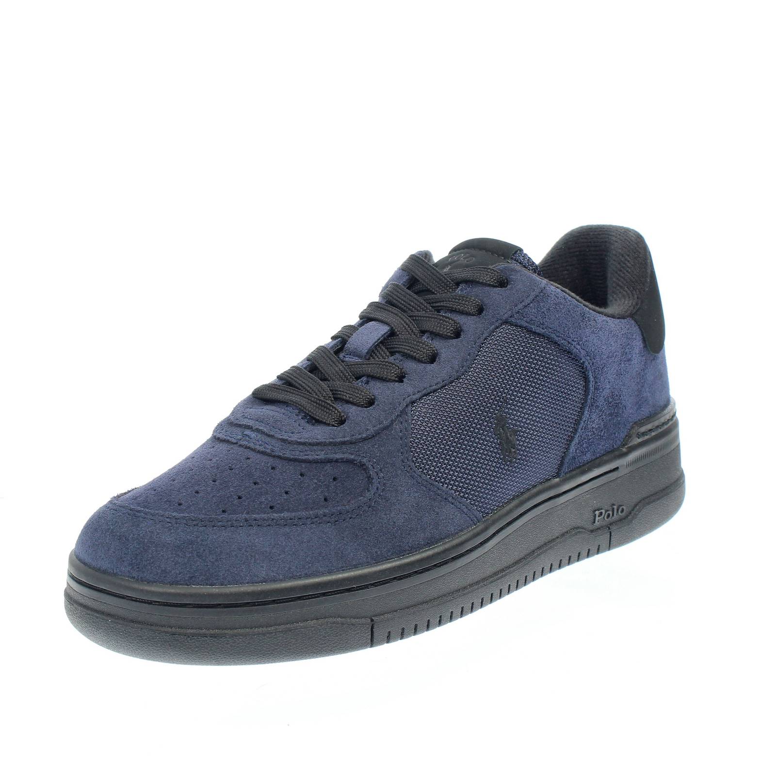 Кроссовки Ralph Lauren Master Court Alte из замши синего цвета - Кроссовки Uomo Scarpe