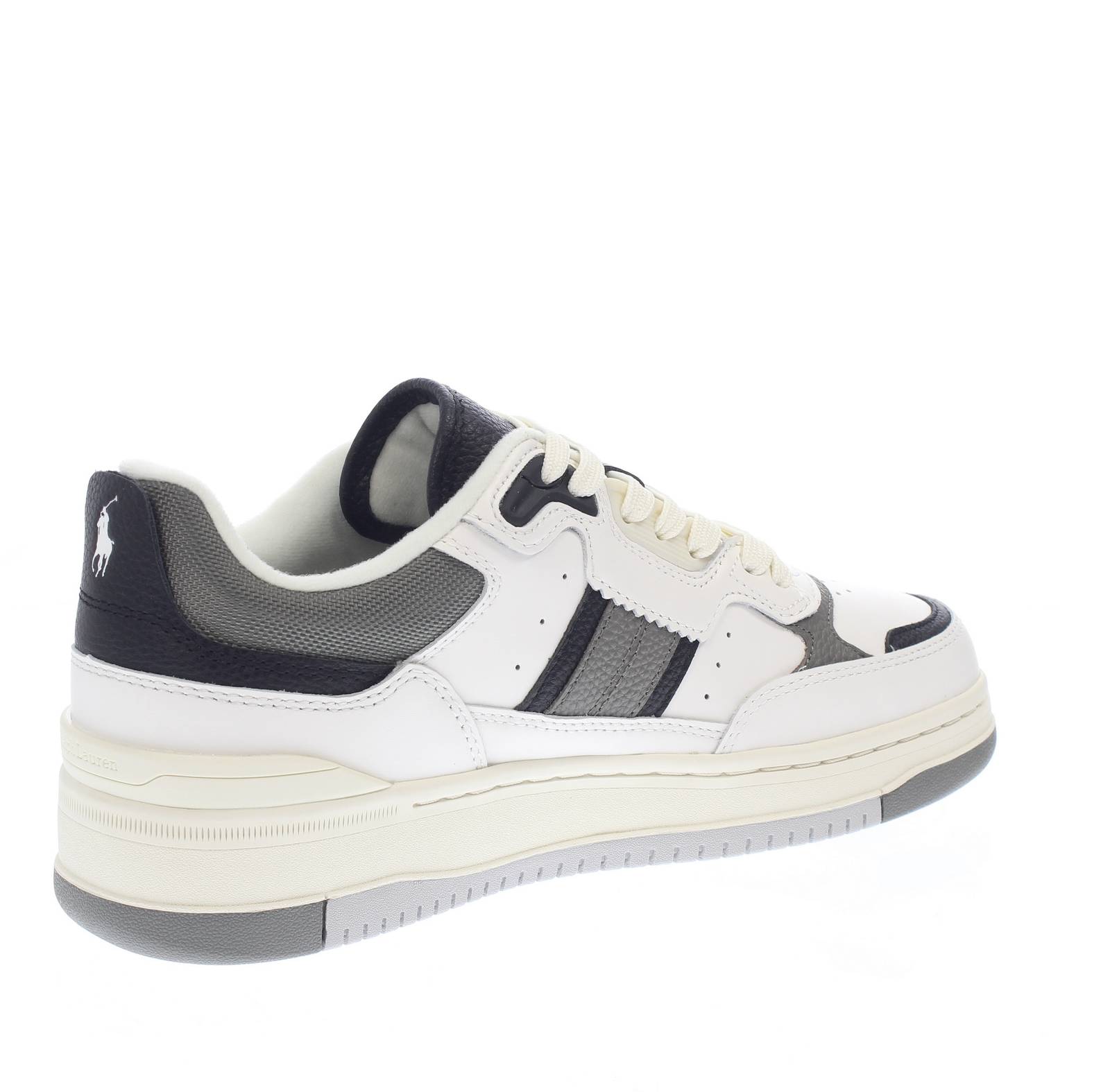 RALPH LAUREN Master Sport - Sneakers in Pelle Uomo bianco Foto 4