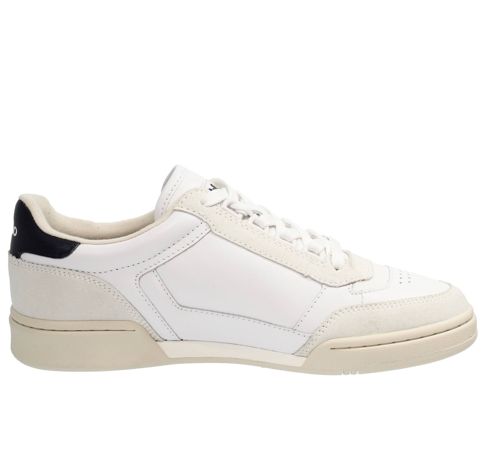 RALPH LAUREN Polo Court - Sneakers basse in Pelle Uomo bianco Foto 2