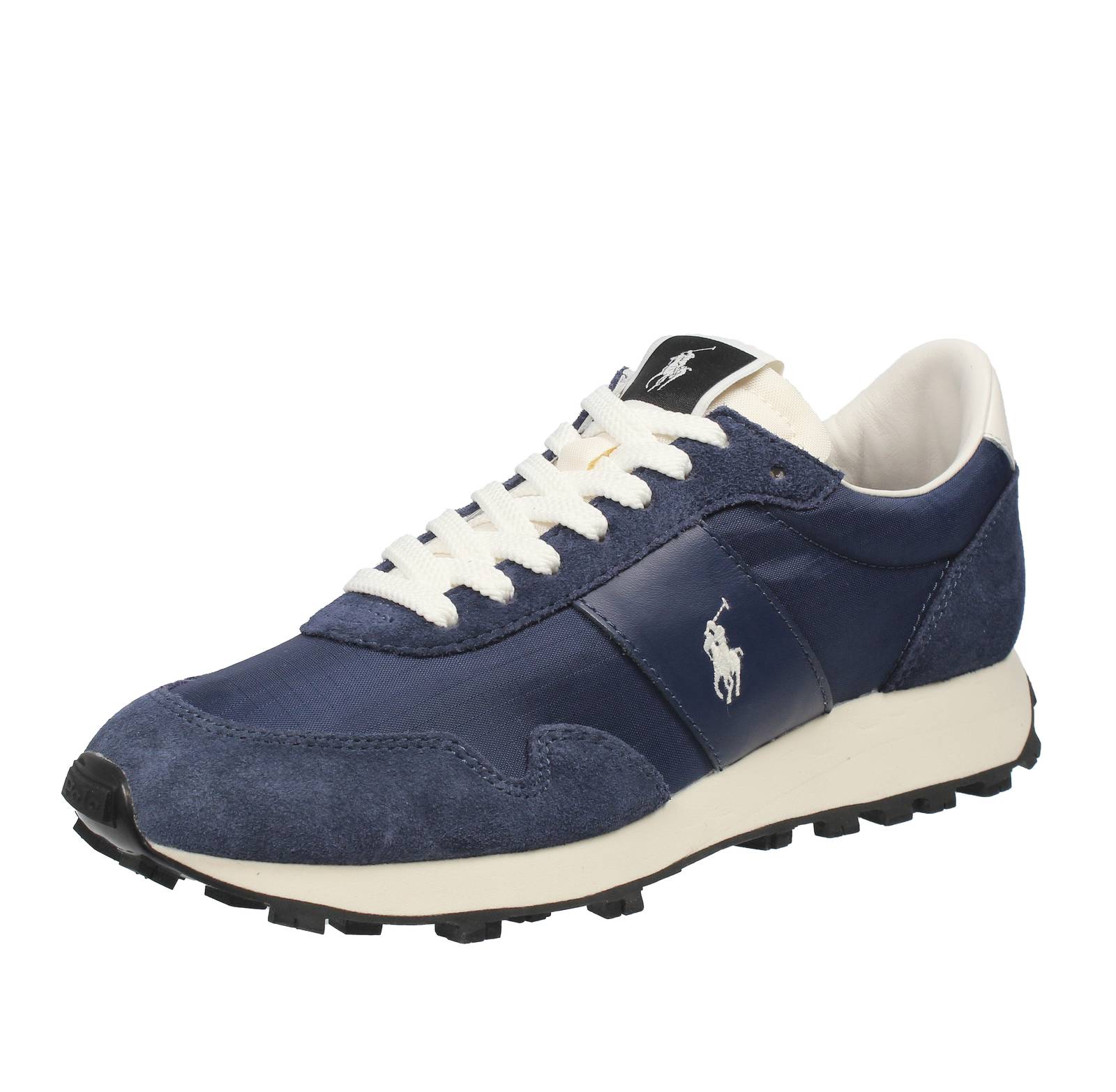 Ralph Lauren Trail 125 - Кроссовки Basse в цвете Pelle Blu - Кроссовки Uomo Scarpe 28690₽