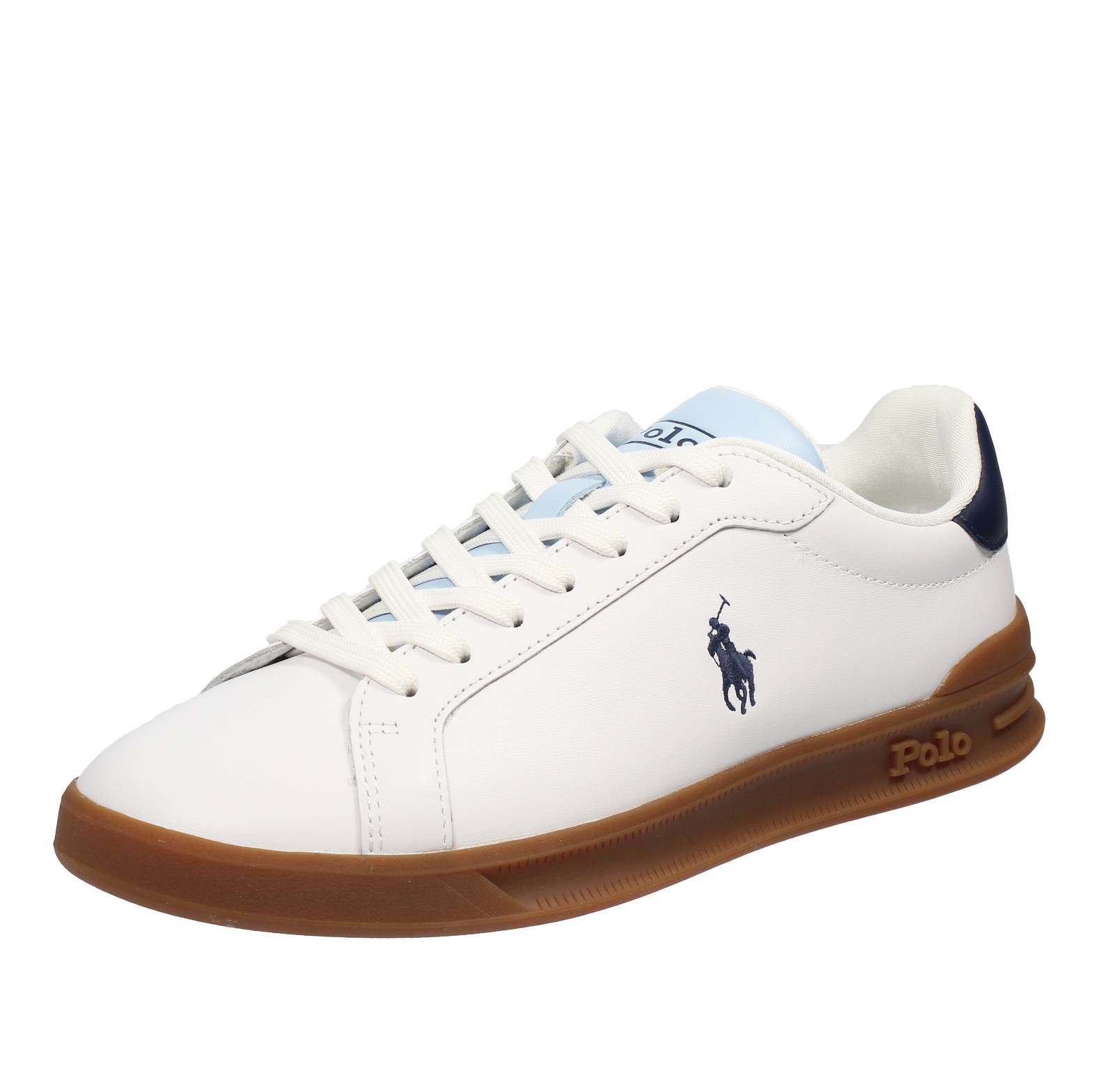 Ralph Lauren Heritage Ii Court - Кроссовки Basse Bianco - Кроссовки Uomo Scarpe