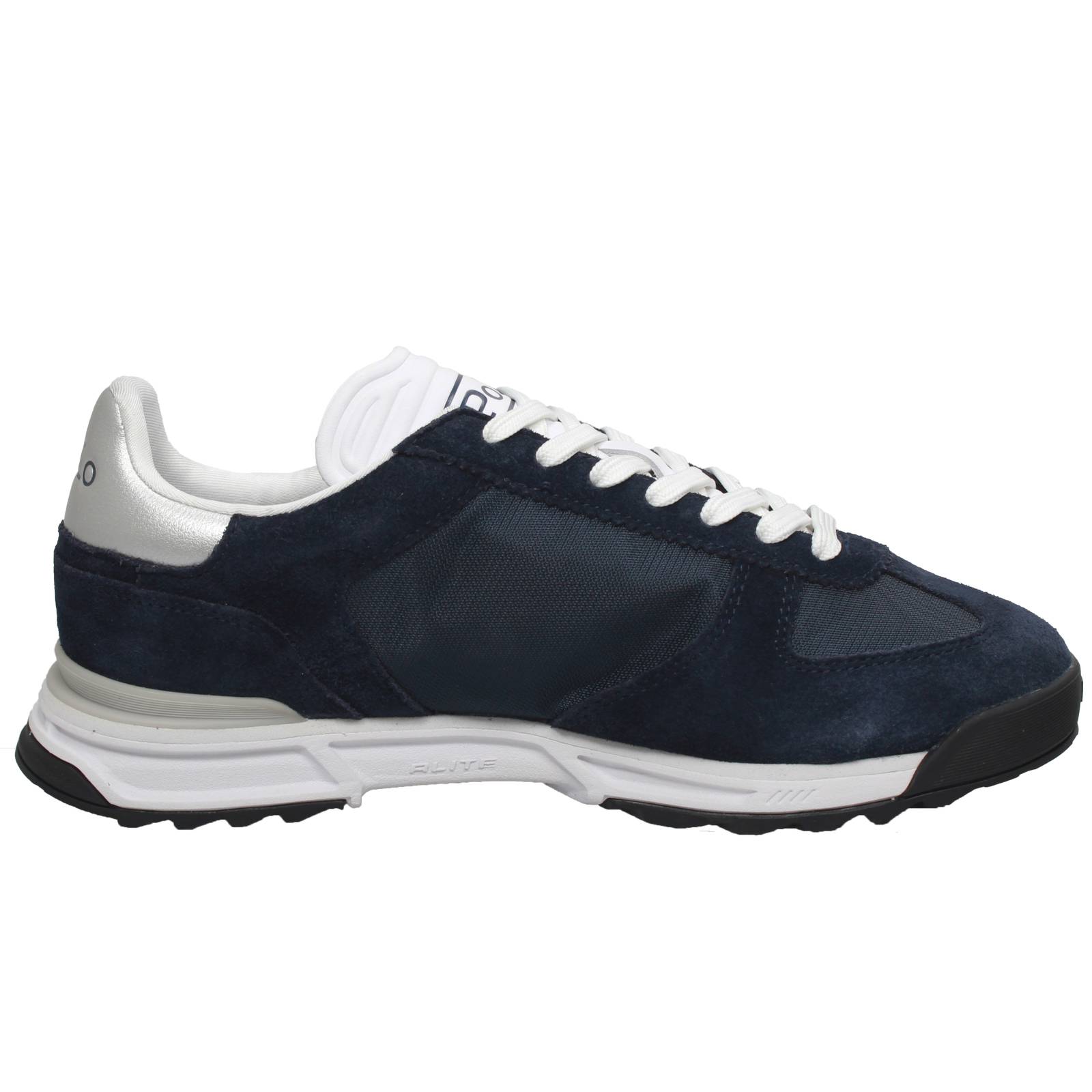 RALPH LAUREN Varick - Niedrige Sneakers aus Wildleder Herren blau Foto 2