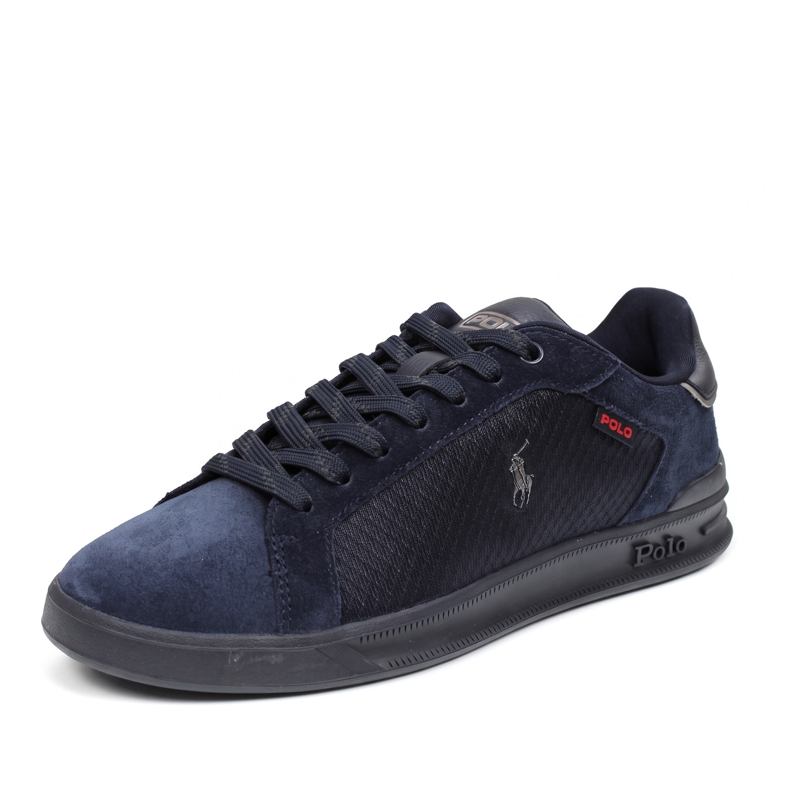 RALPH LAUREN Heritage Utility - Sneakers basses en daim Homme bleu