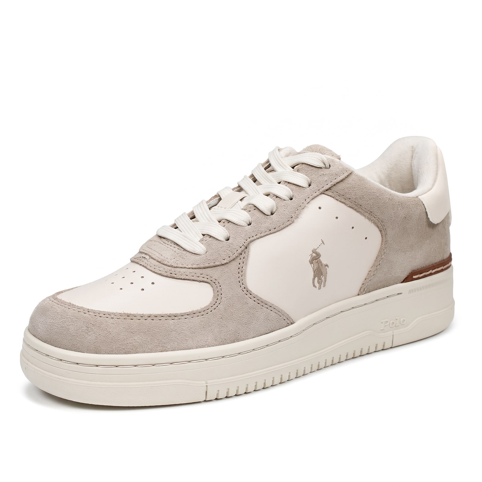 RALPH LAUREN Master Court - Low-top sneakers Man sand
