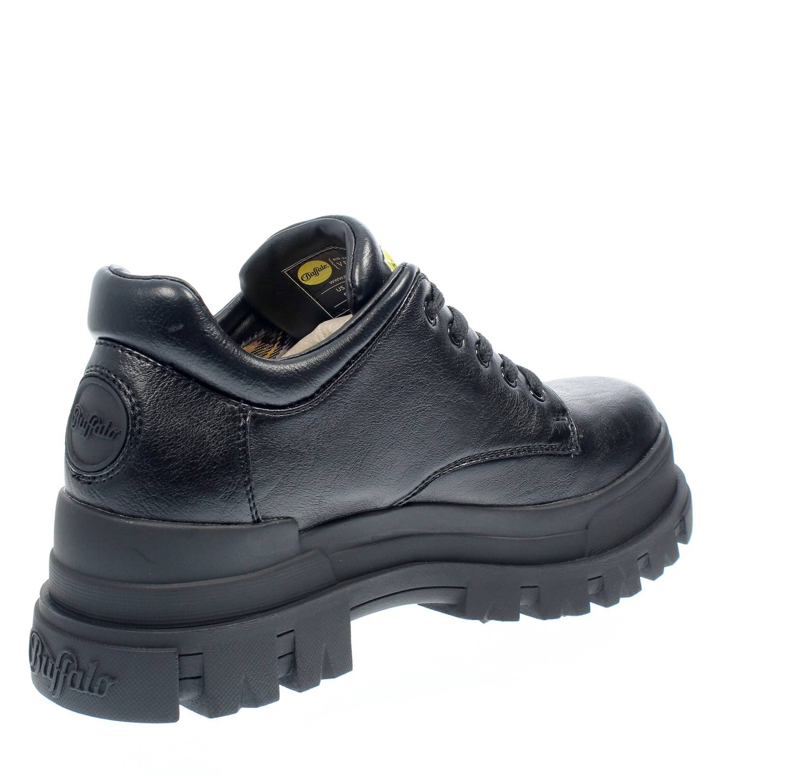 BUFFALO Aspha Cls - Sneakers con suola Carrarmato Donna nero Foto 4