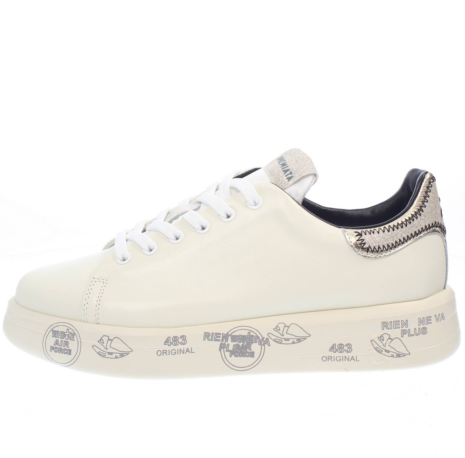 PREMIATA Belle Sneakers Oversize white Sneakers Sporty Chic Donna BELLE
