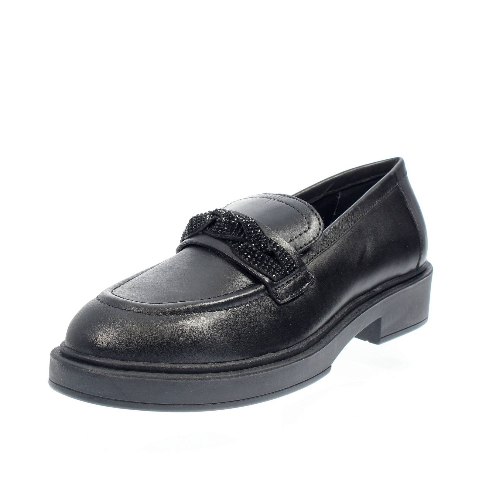 Королева Елена Мокассини в Пелле Неро - Донна Скарпе Мокассини