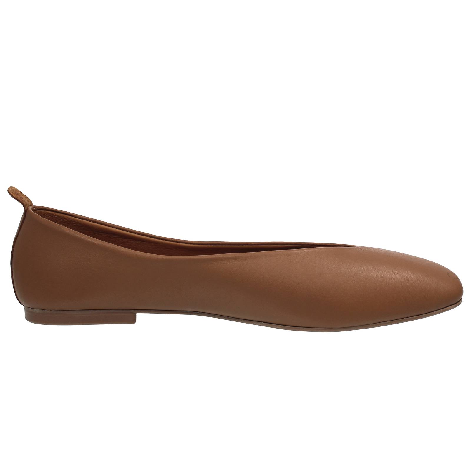 ARIA Leder Ballerinas Damen braun Foto 2
