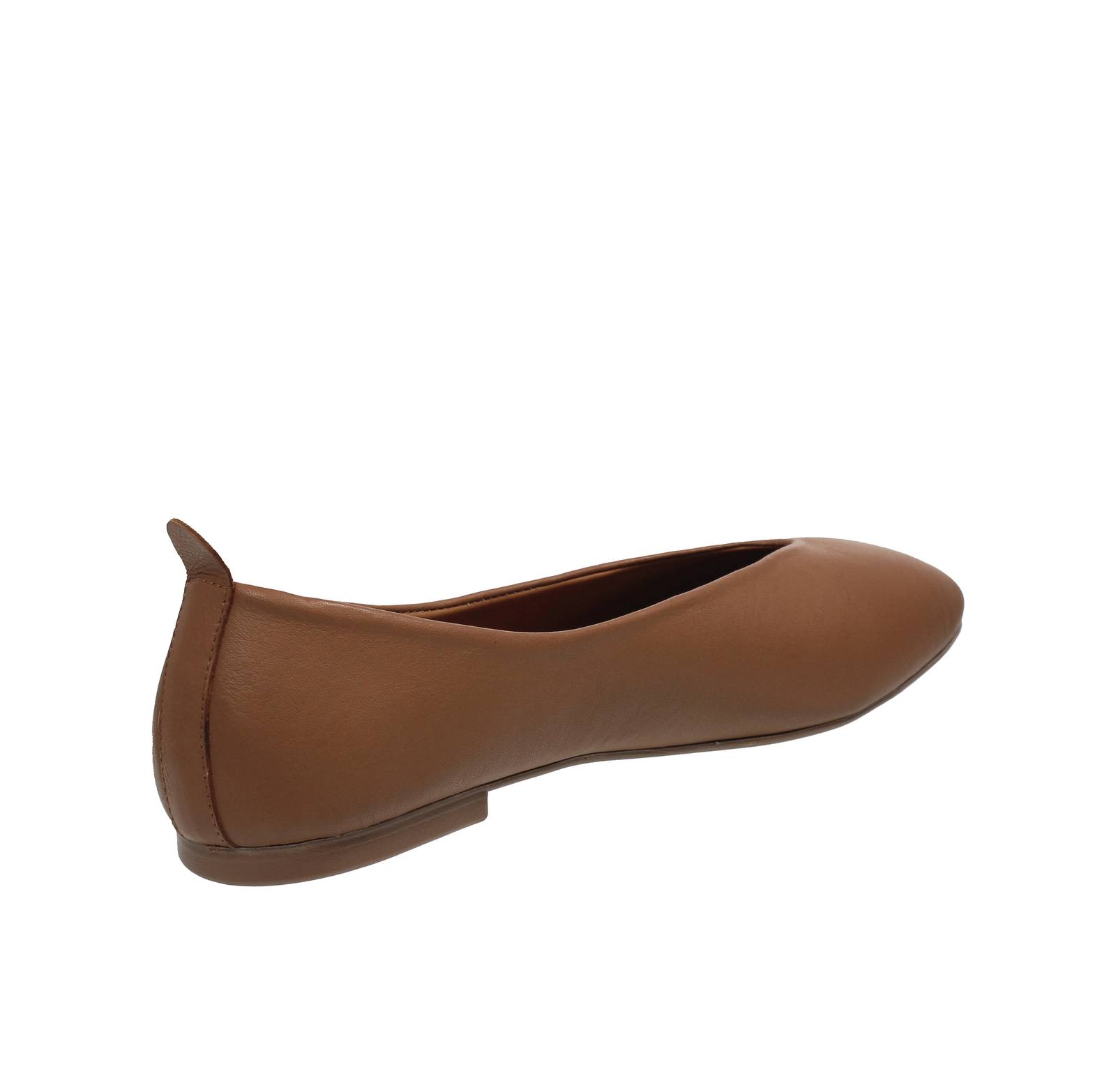 ARIA Leder Ballerinas Damen braun Foto 4