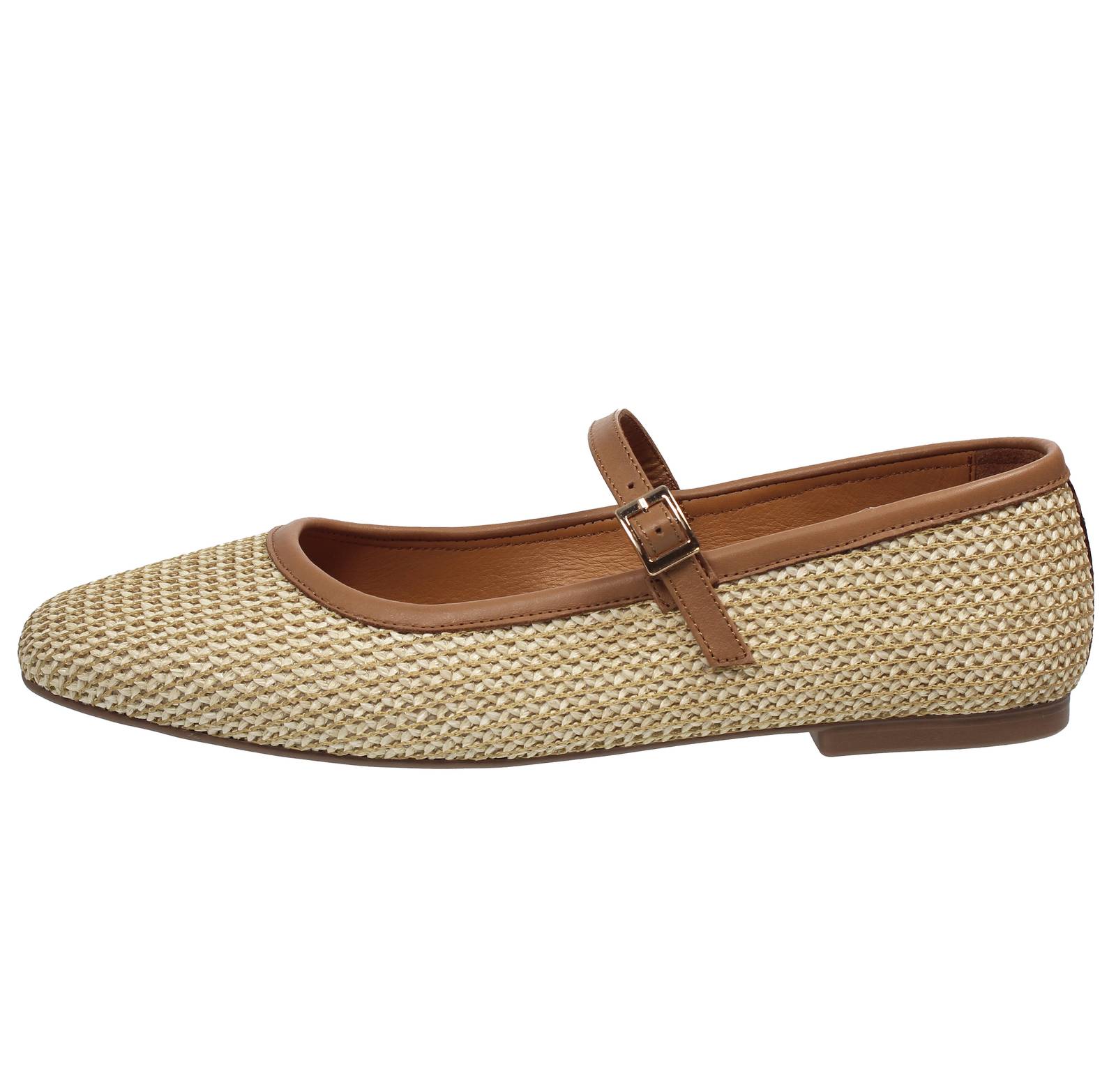 ARIA Ballerinas aus Stoff Damen beige Foto 3