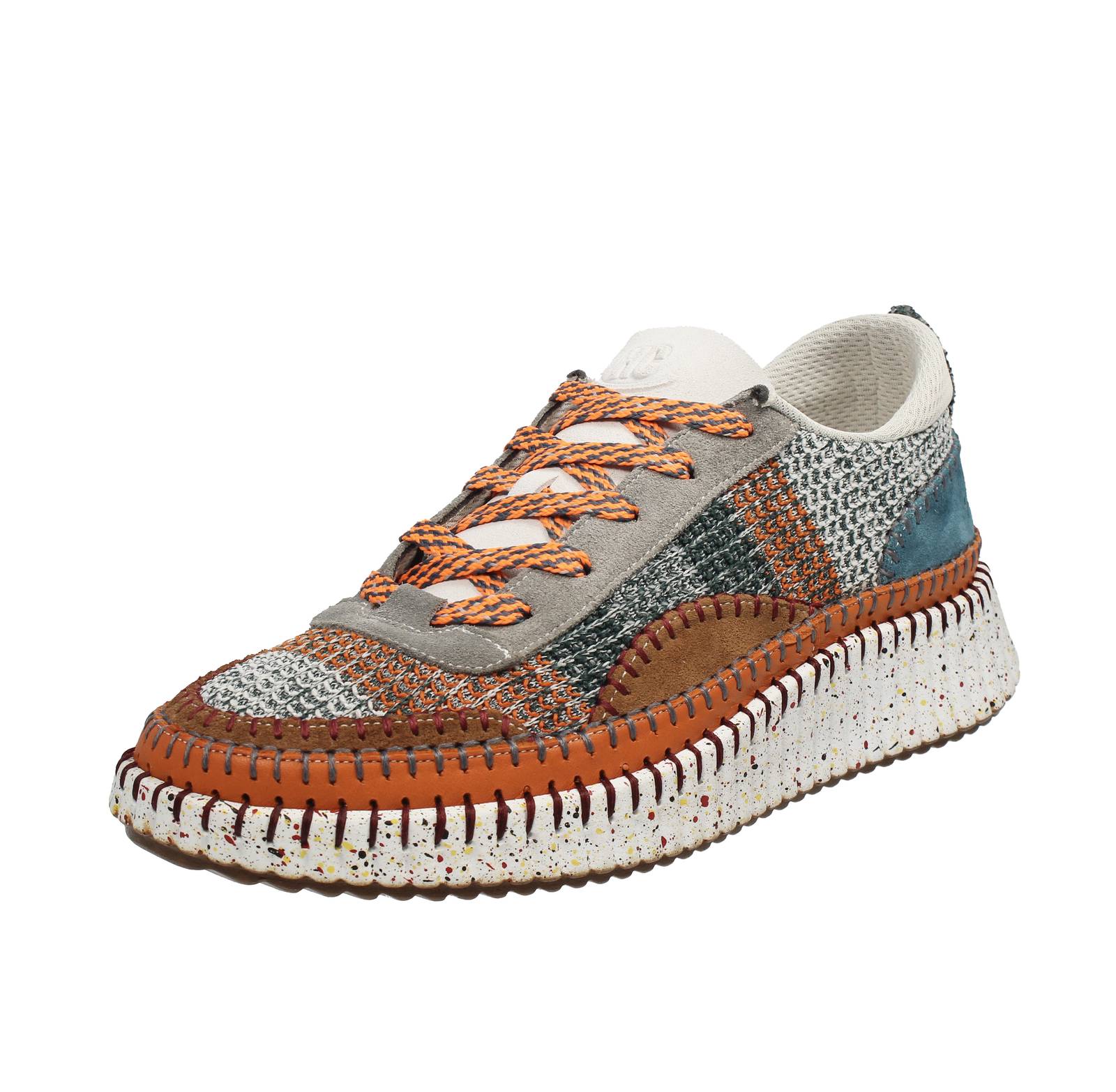 Кроссовки Hello Comfort из разноцветной замши E Tessuto - Кроссовки Donna Scarpe