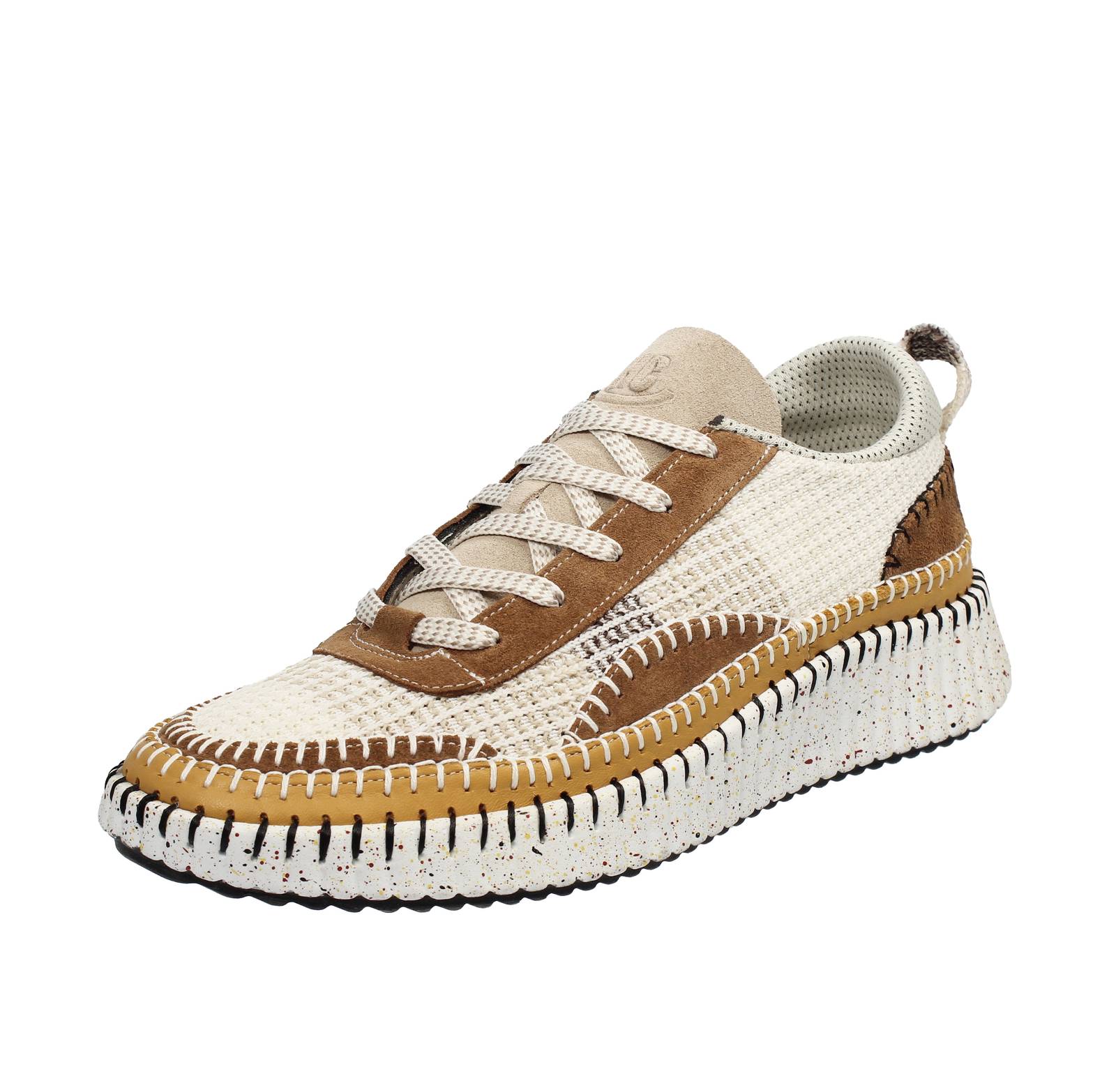 Кроссовки Hello Comfort из замши E Tessuto Bianco - Кроссовки Donna Scarpe