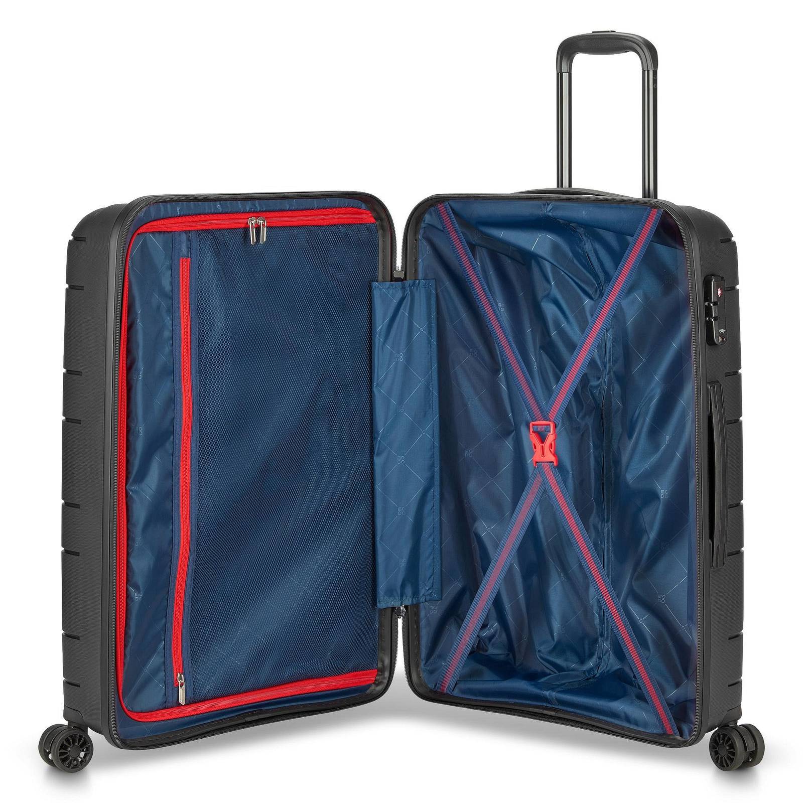 MODO BY RONCATO Supernova - chariot M 4R Valises et Trolleys noir Photo 4