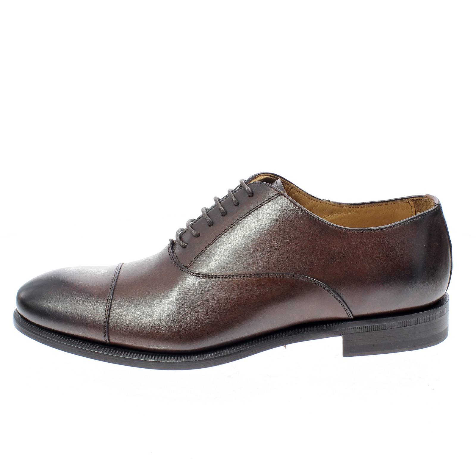 GUIDO FERRI Chaussures à lacets Oxford entièrement en cuir Homme brun marron Photo 3