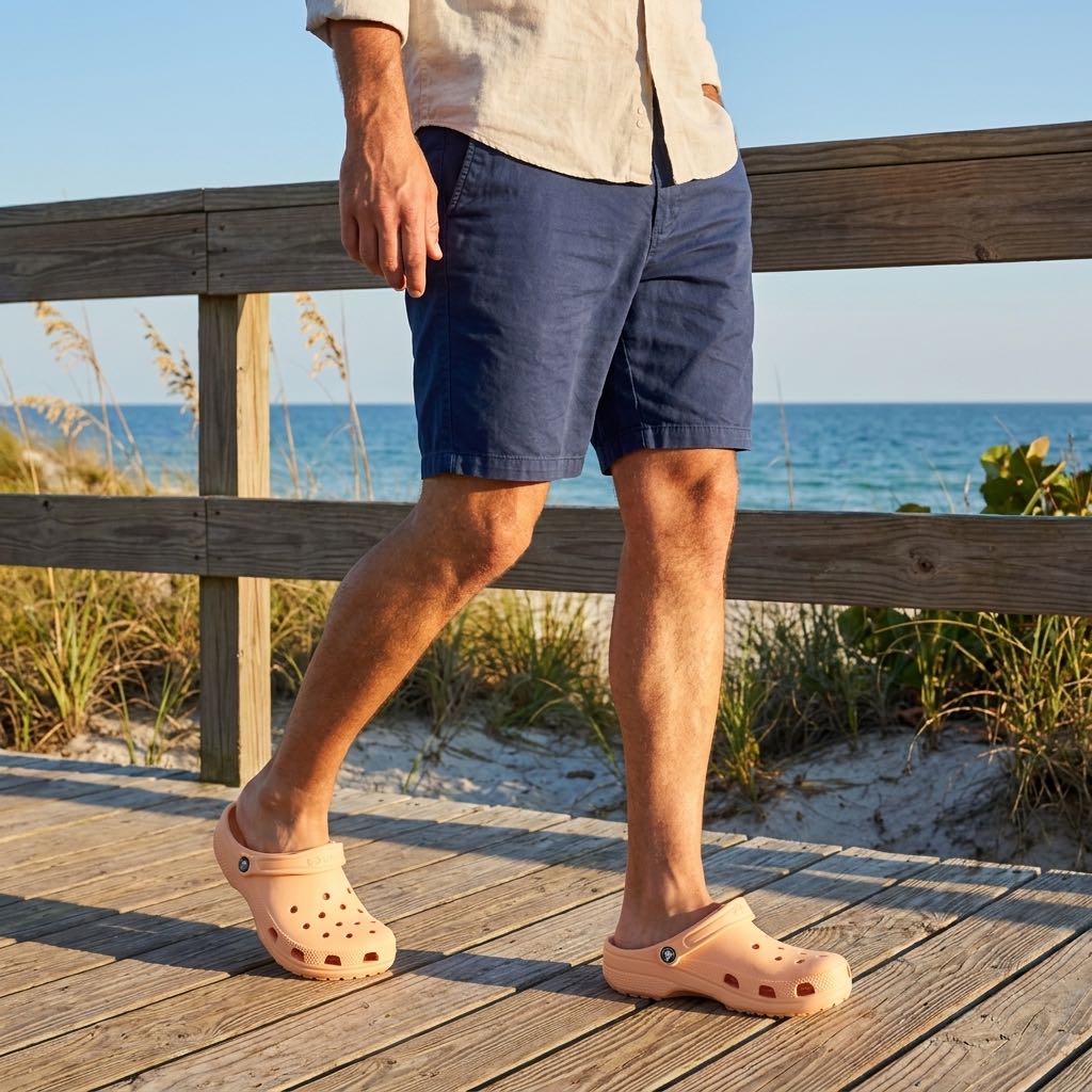 CROCS Sabot classique Homme orange Photo 2