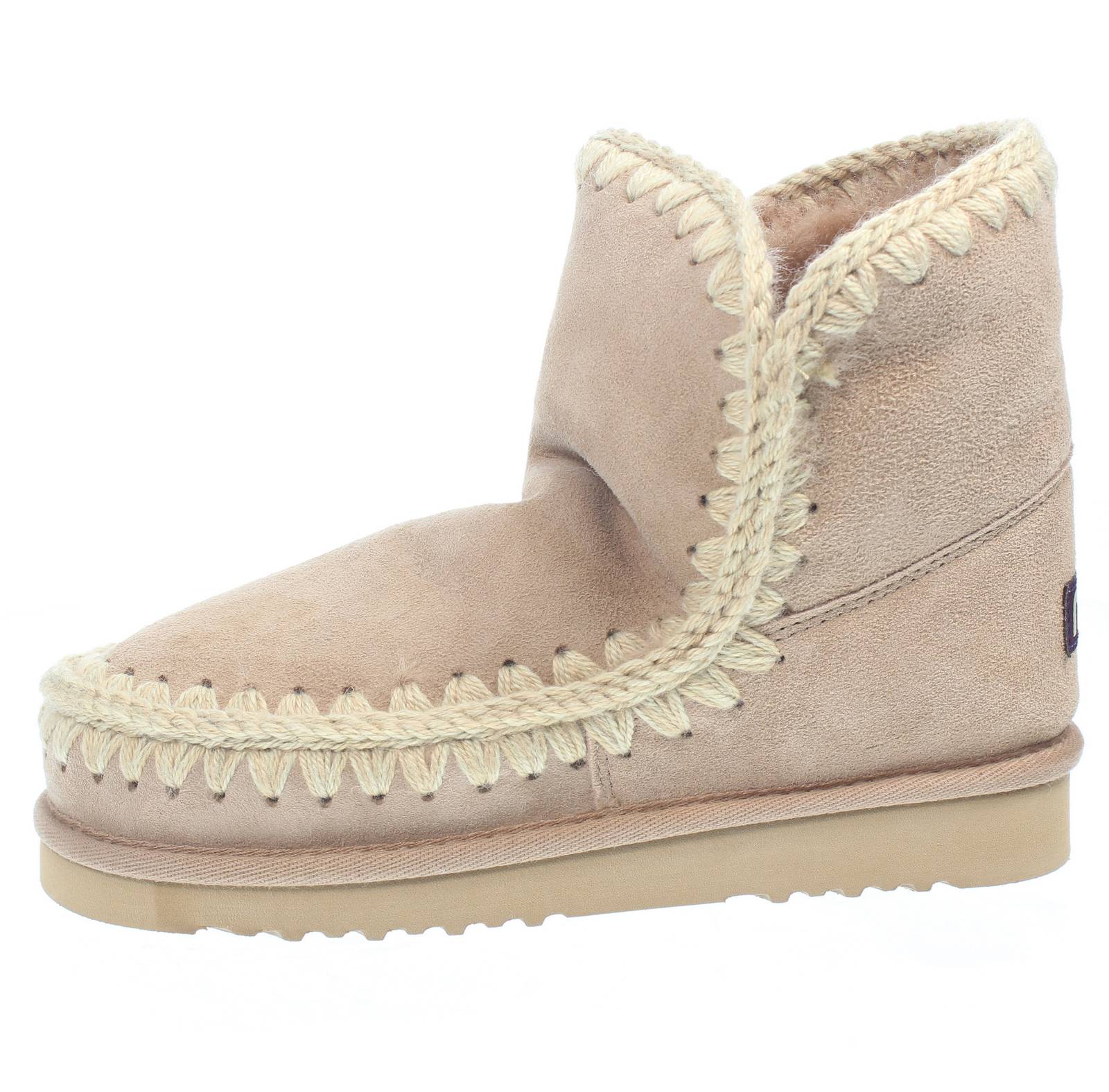 MOU Eskimo 18 - Bottes en peau de mouton Femme beige Photo 3