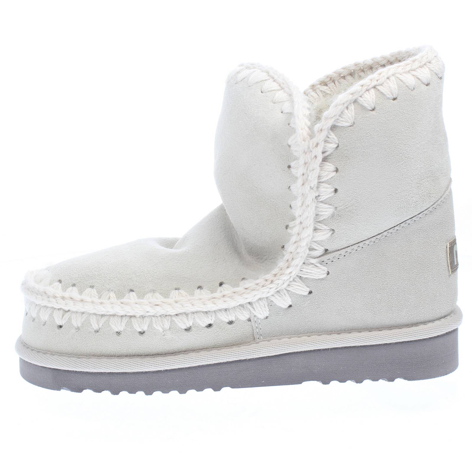 MOU Eskimo 18 - Bottes en peau de mouton Femme argent Photo 3