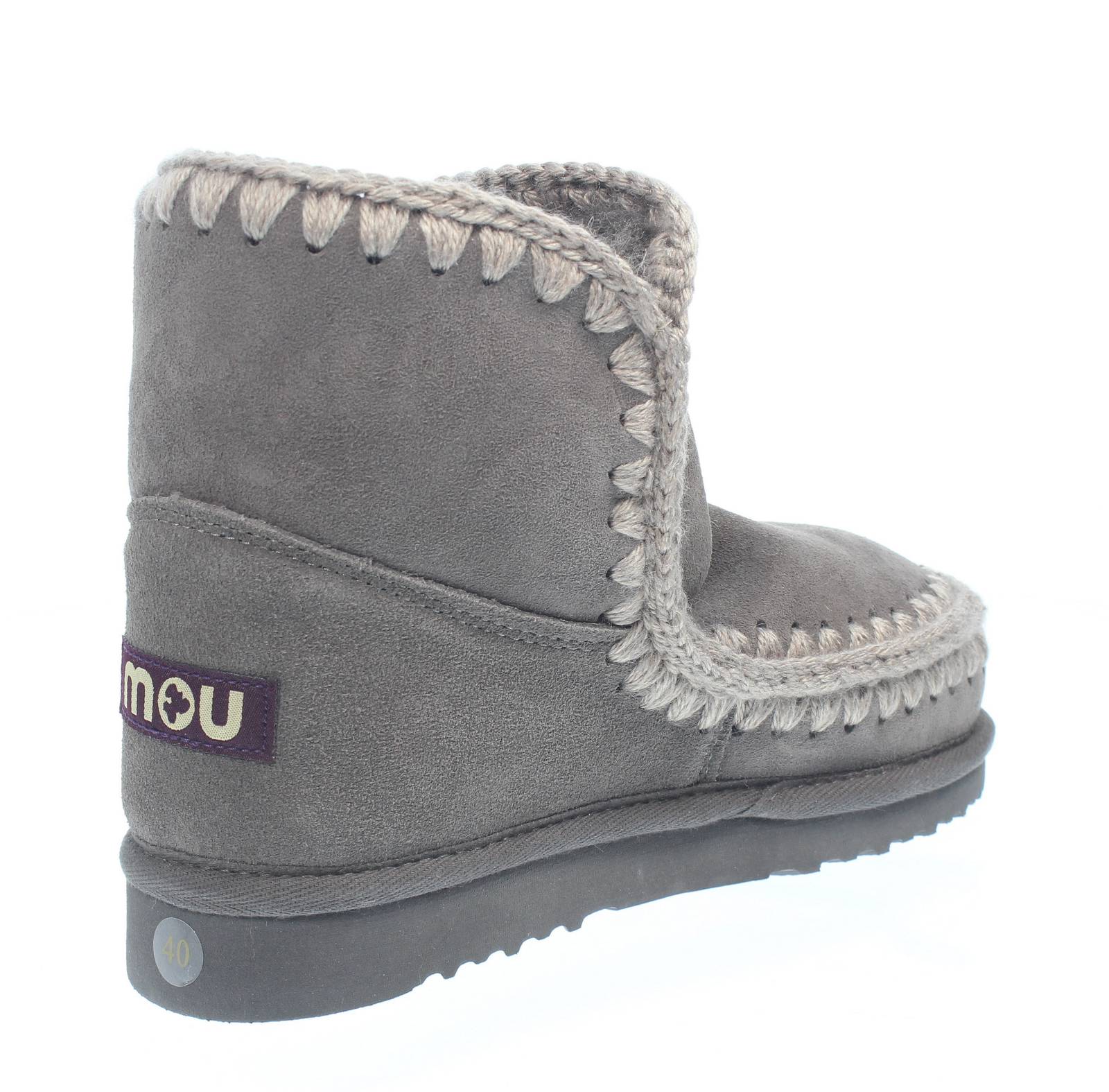 MOU Eskimo 18 - Bottes en peau de mouton Femme gris Photo 4