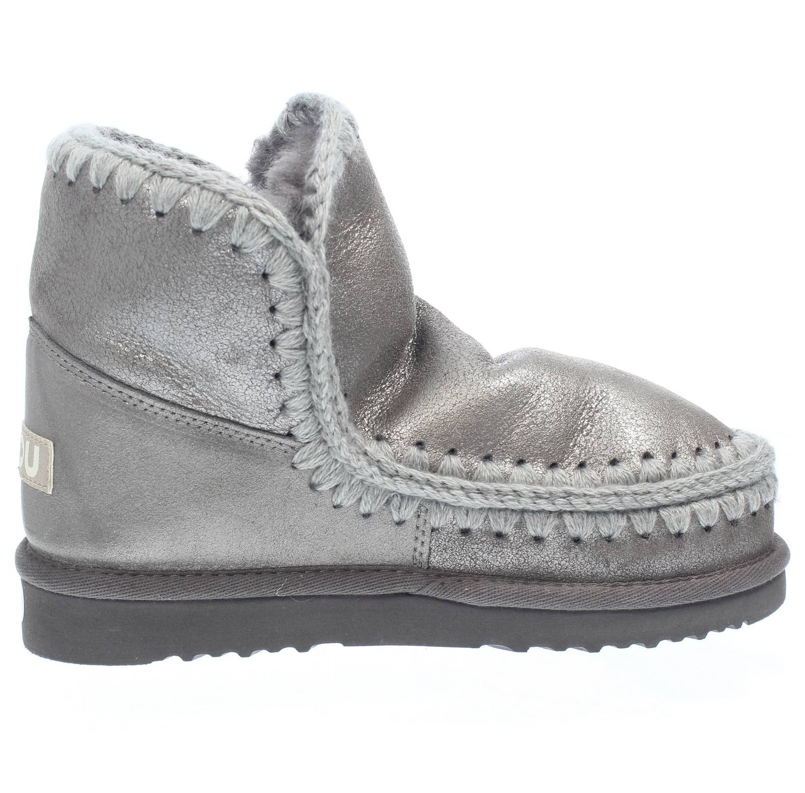 MOU Eskimo 18 - Bottes en peau de mouton Femme gris Photo 2
