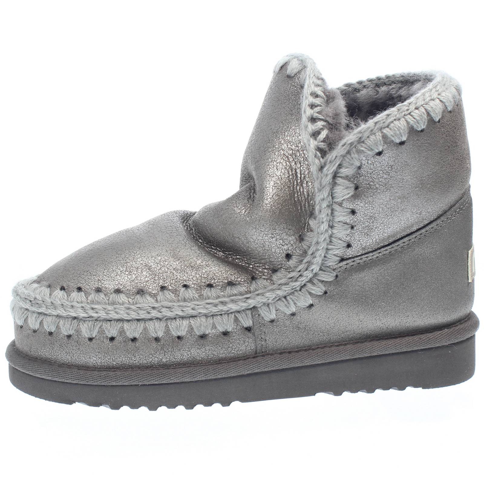 MOU Eskimo 18 - Bottes en peau de mouton Femme gris Photo 3
