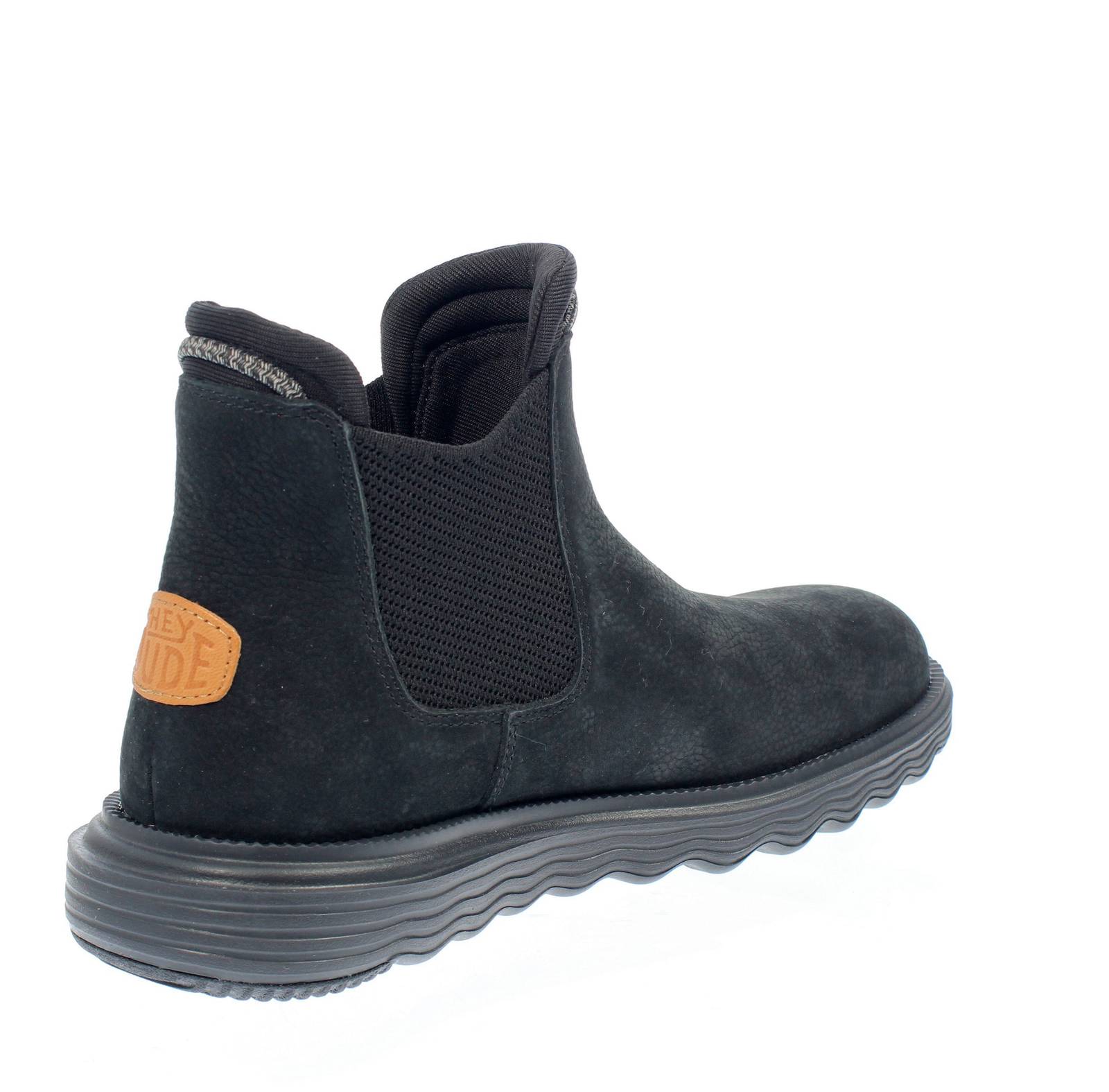 HEY DUDE Branson Craft - Bottes Chelsea en cuir Homme noir Photo 4