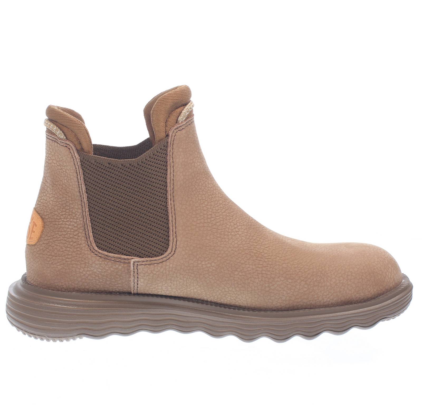 HEY DUDE Branson Craft - Bottes Chelsea en cuir Homme marron Photo 2