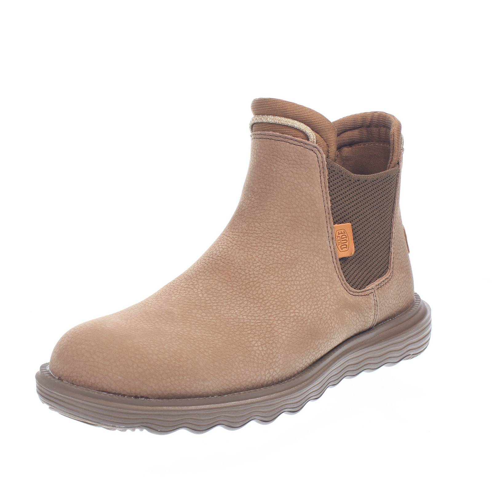 HEY DUDE Branson Craft - Chelsea Boots in Pelle Uomo marrone