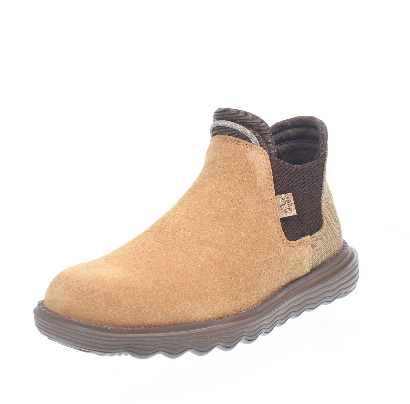 Эй, Чувак, Ботинок Брэнсона - Ботинки Челси из замши Marrone - Донна Скарпе Стивалетти