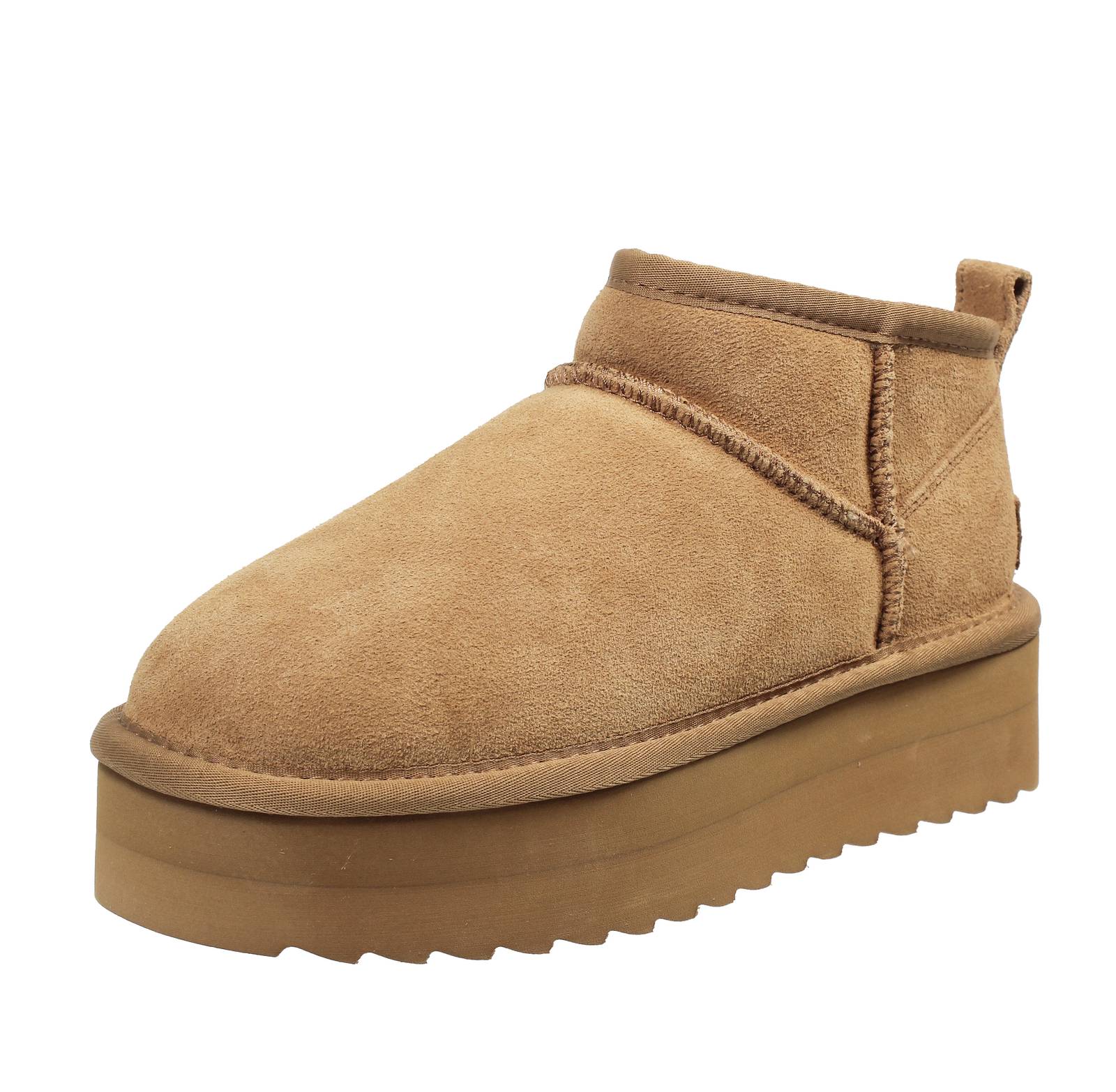 Зимние цвета Калифорнийской платформы - Stivaletti из замши Marrone - Donna