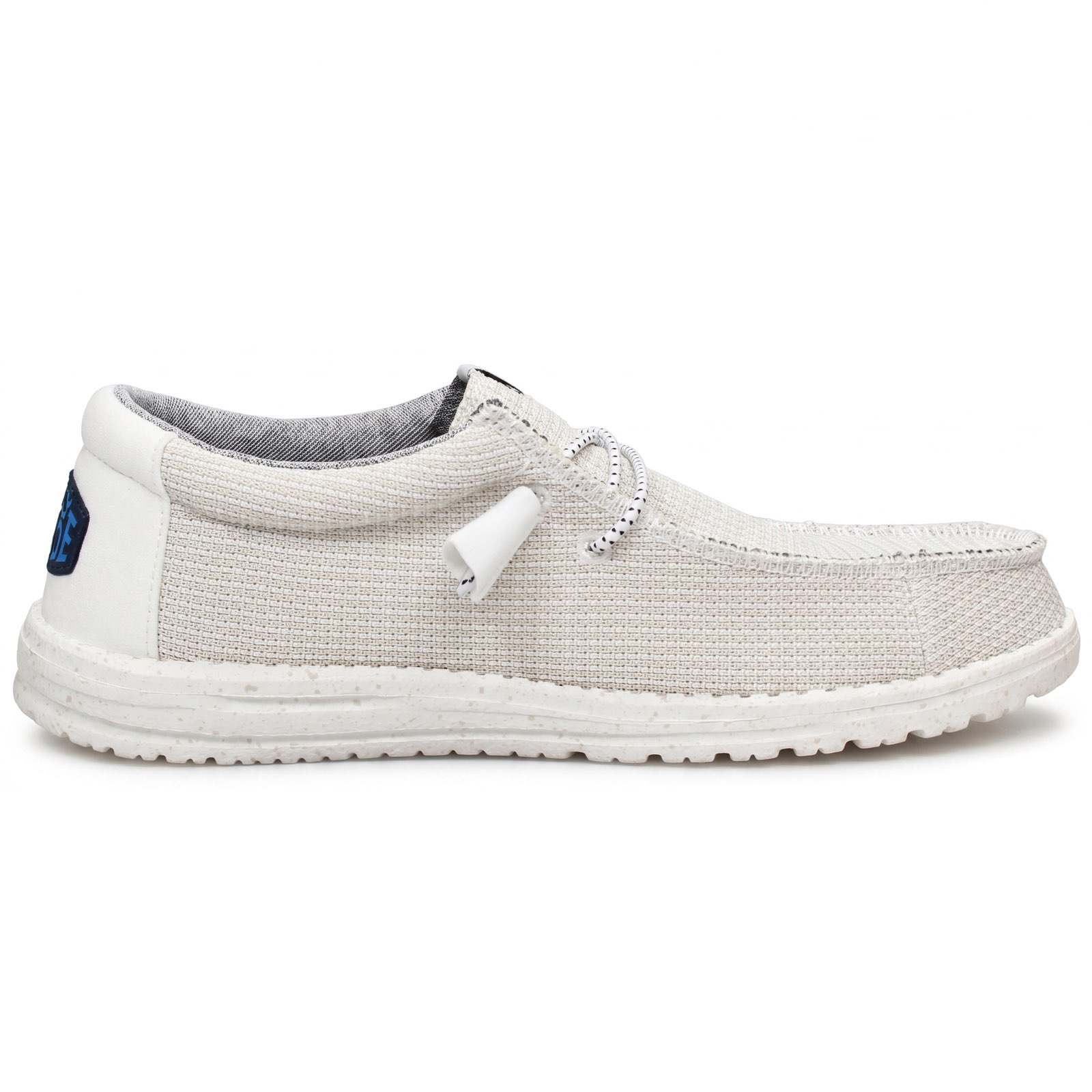 HEY DUDE Wally sport Mesh - Chaussures de bateau Homme blanc Photo 3