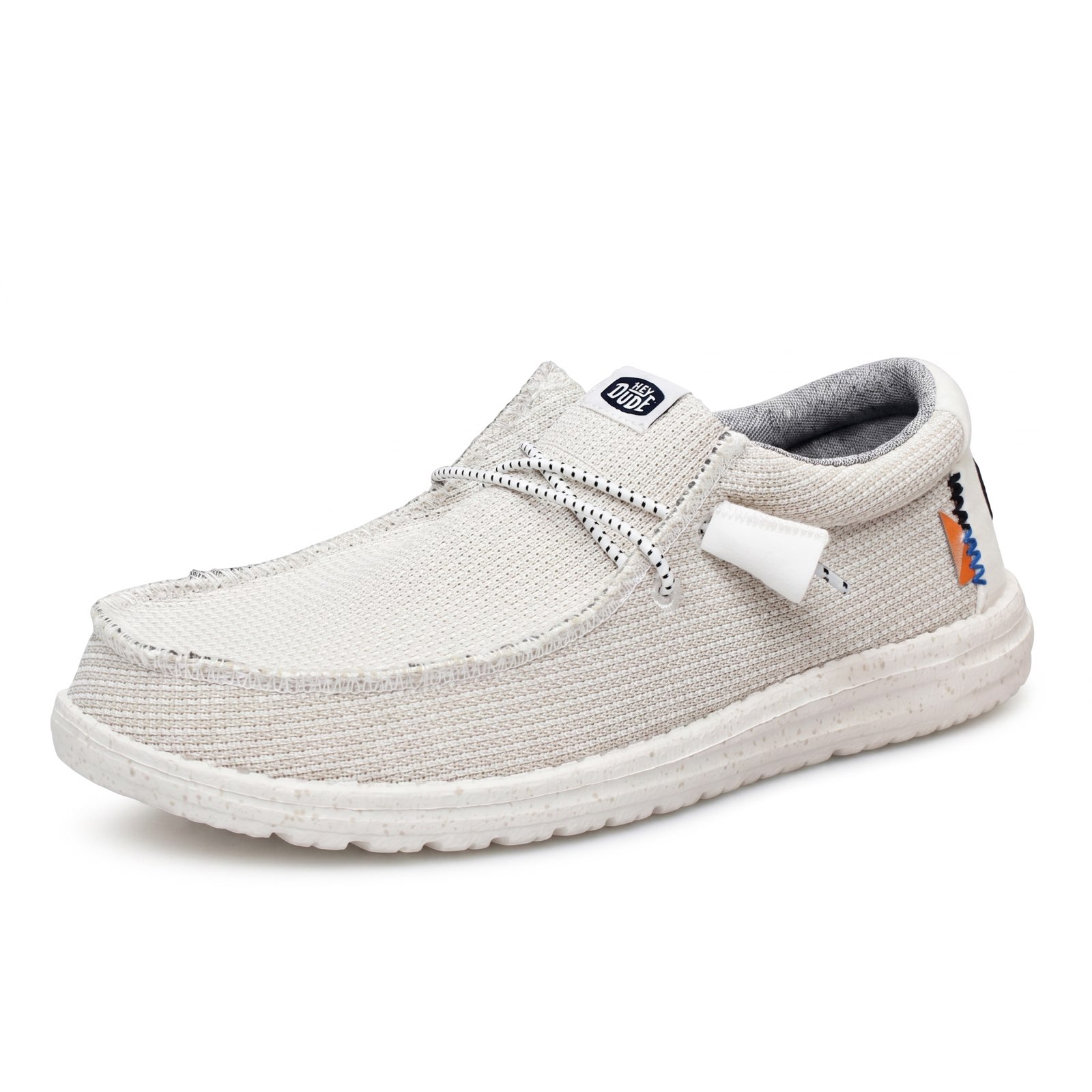 HEY DUDE Wally sport Mesh - Chaussures de bateau Homme blanc