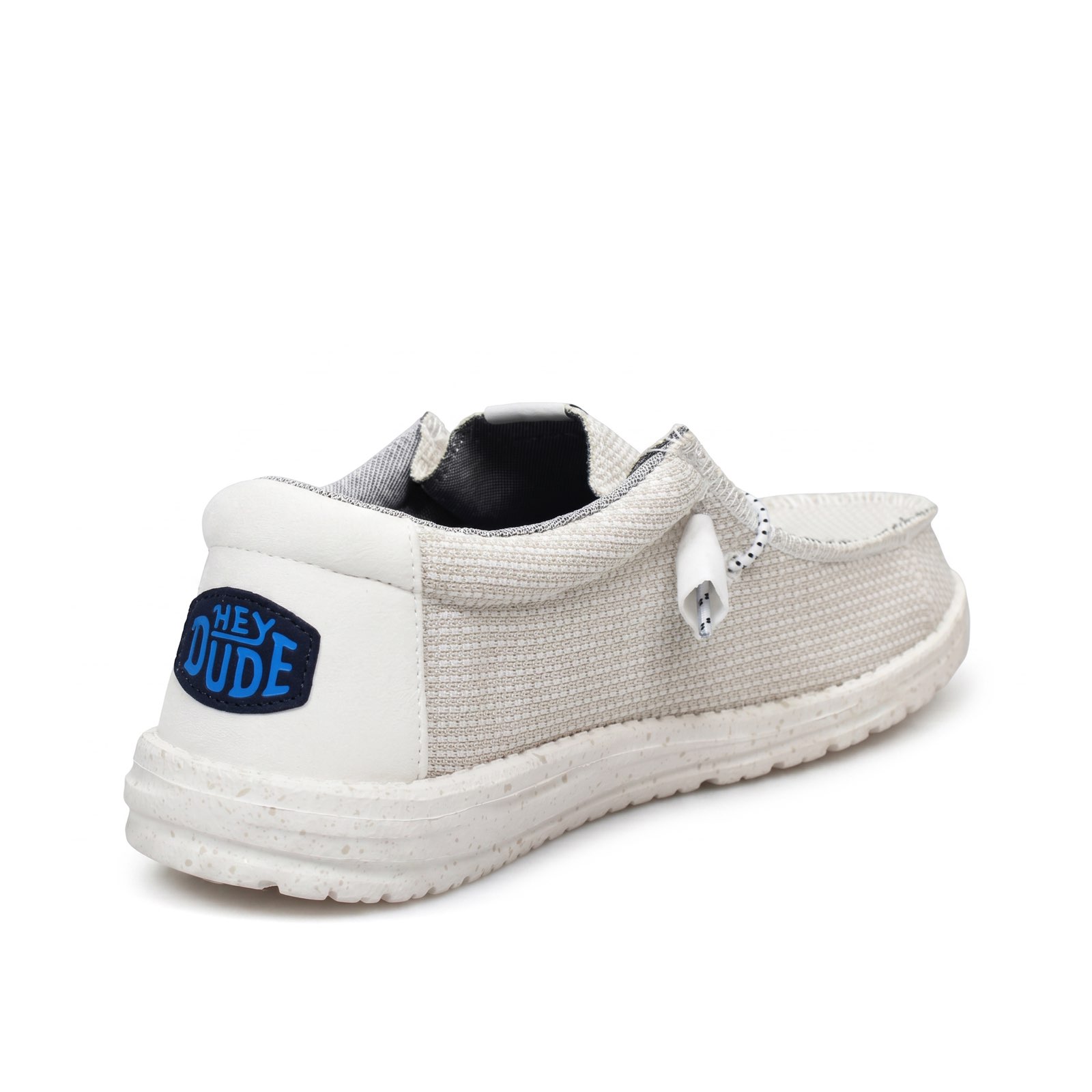 HEY DUDE Wally sport Mesh - Chaussures de bateau Homme blanc Photo 5