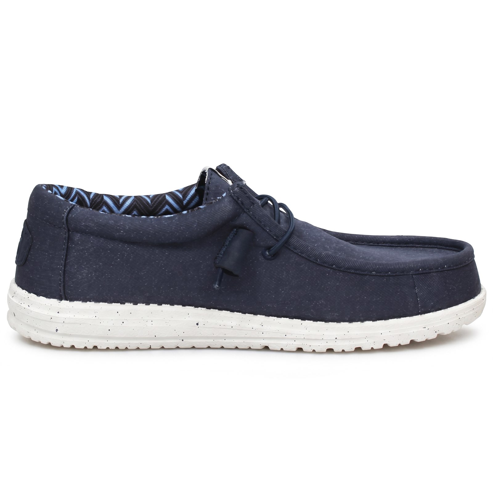 HEY DUDE Wally Canvas - Chaussures de bateau Homme bleu Photo 3