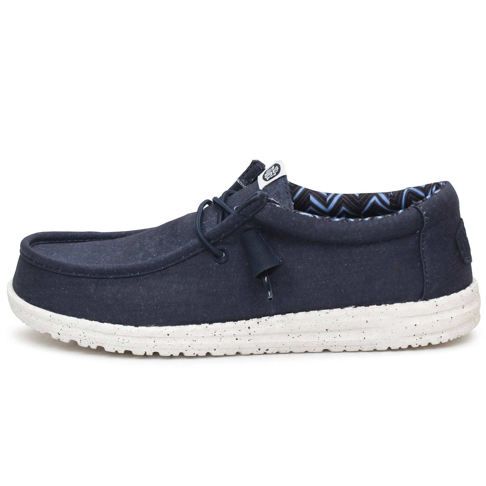 HEY DUDE Wally Canvas - Chaussures de bateau Homme bleu Photo 4