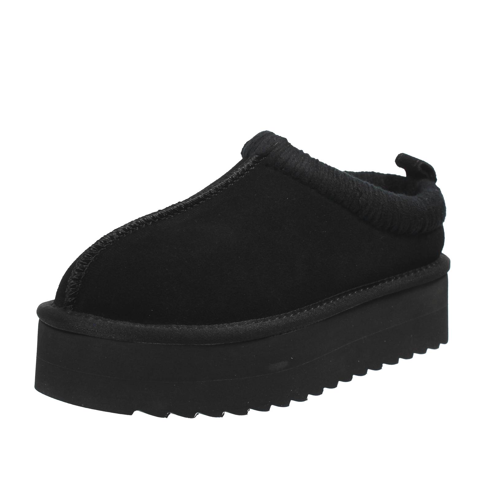 Colors Of California Ugg Boot - Stivaletti In Suede Nero - Donna Scarpe Con Pelo 19390₽