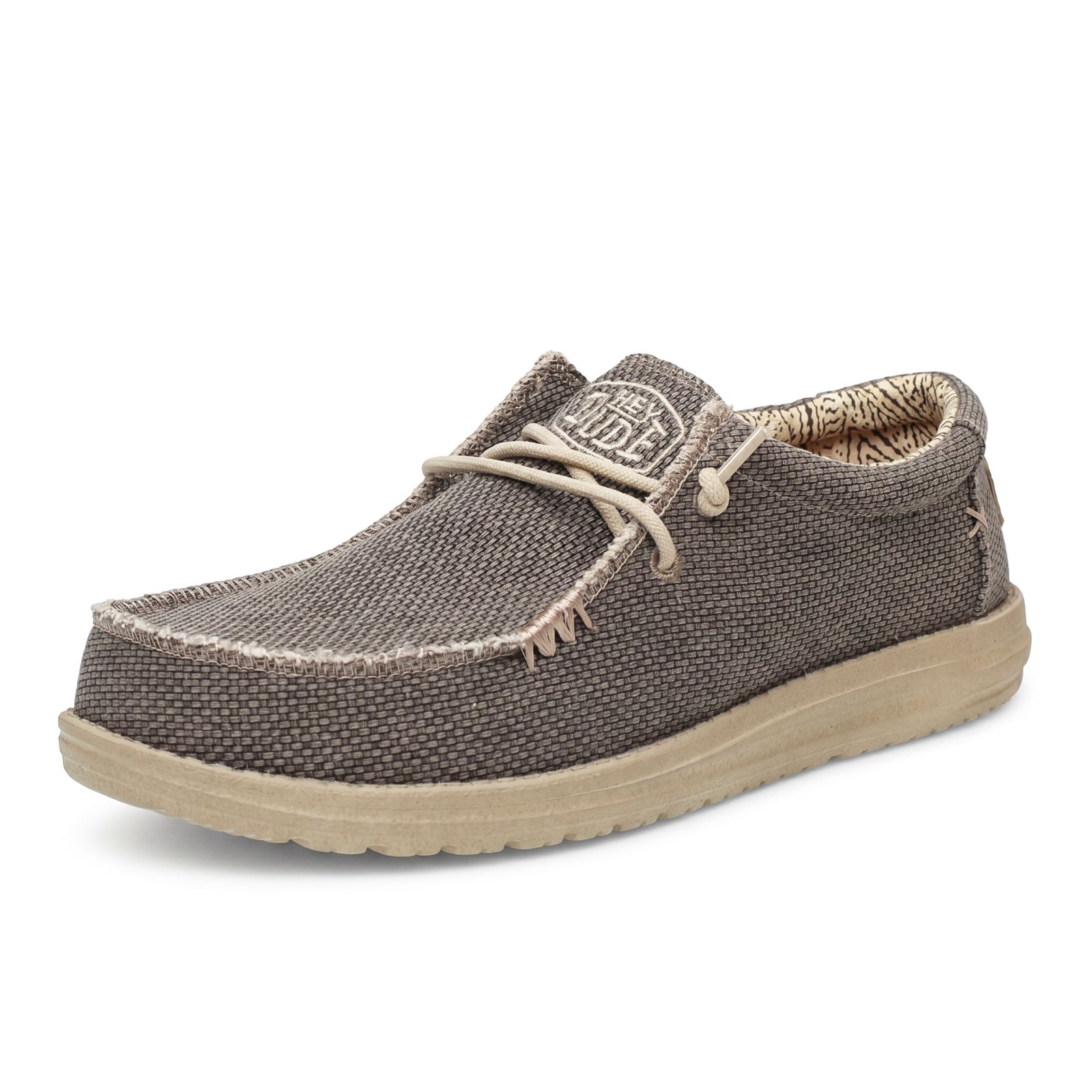 HEY DUDE Wally Braided - Chaussures de bateau Homme vert Photo 1
