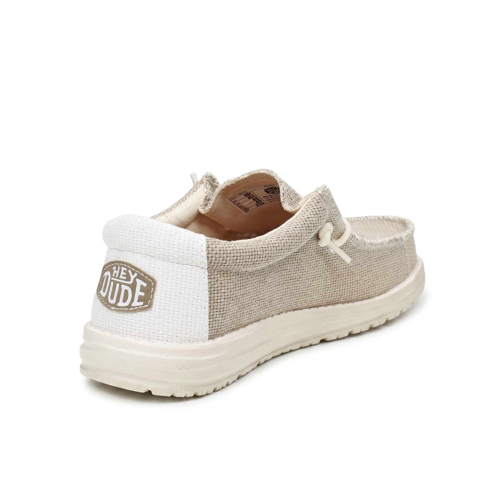 HEY DUDE Wally Braided - Chaussures de bateau Homme blanc Photo 6