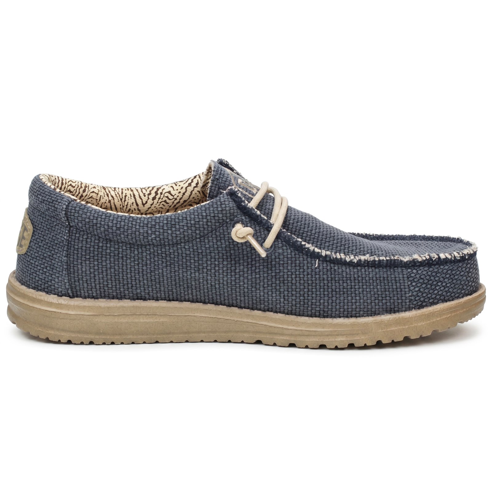 HEY DUDE Wally Braided - Chaussures de bateau Homme bleu Photo 3