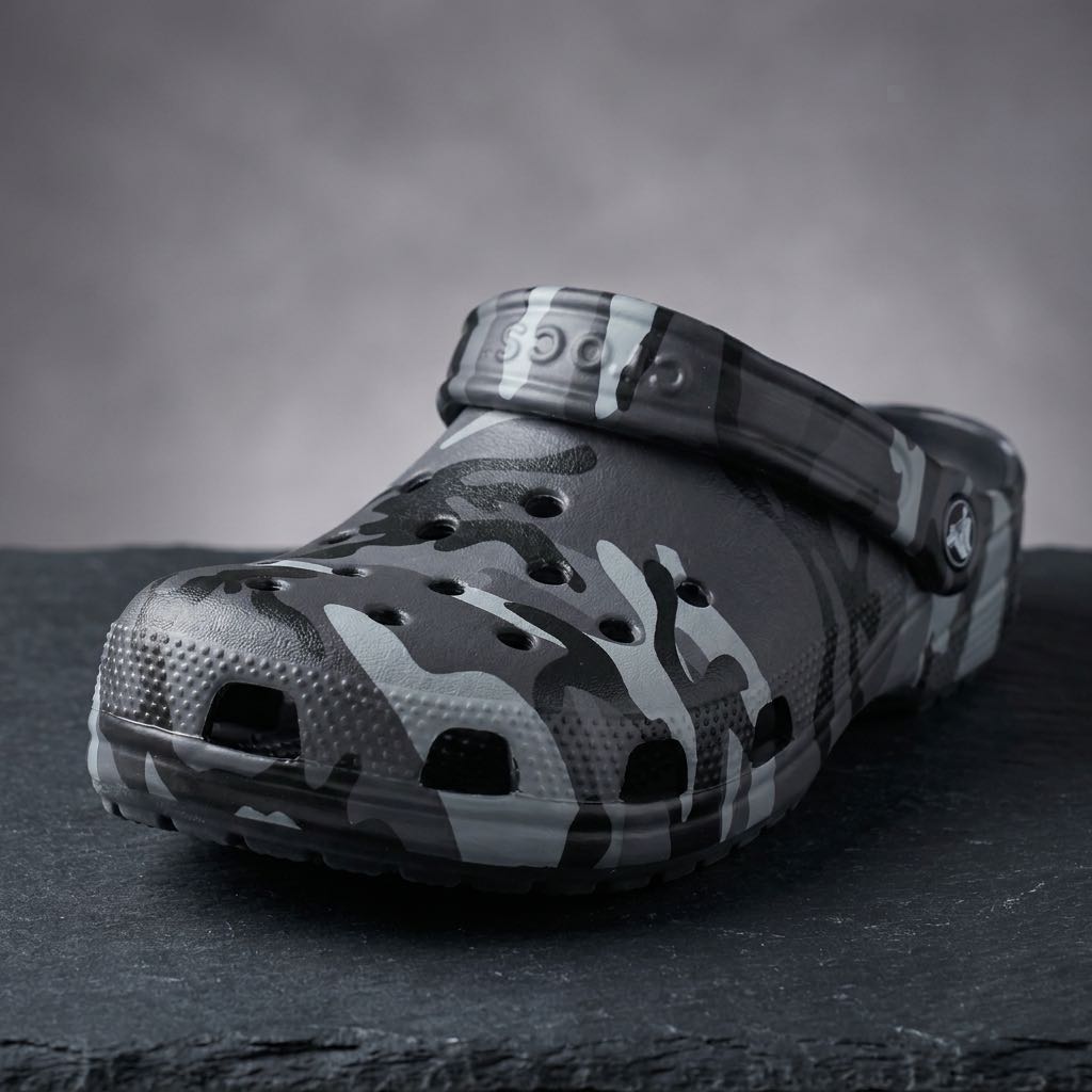 CROCS Grafik Clog Herren grau Foto 5
