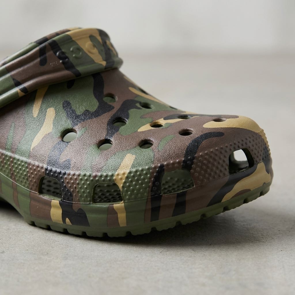CROCS Grafik Clog Herren grün Foto 5
