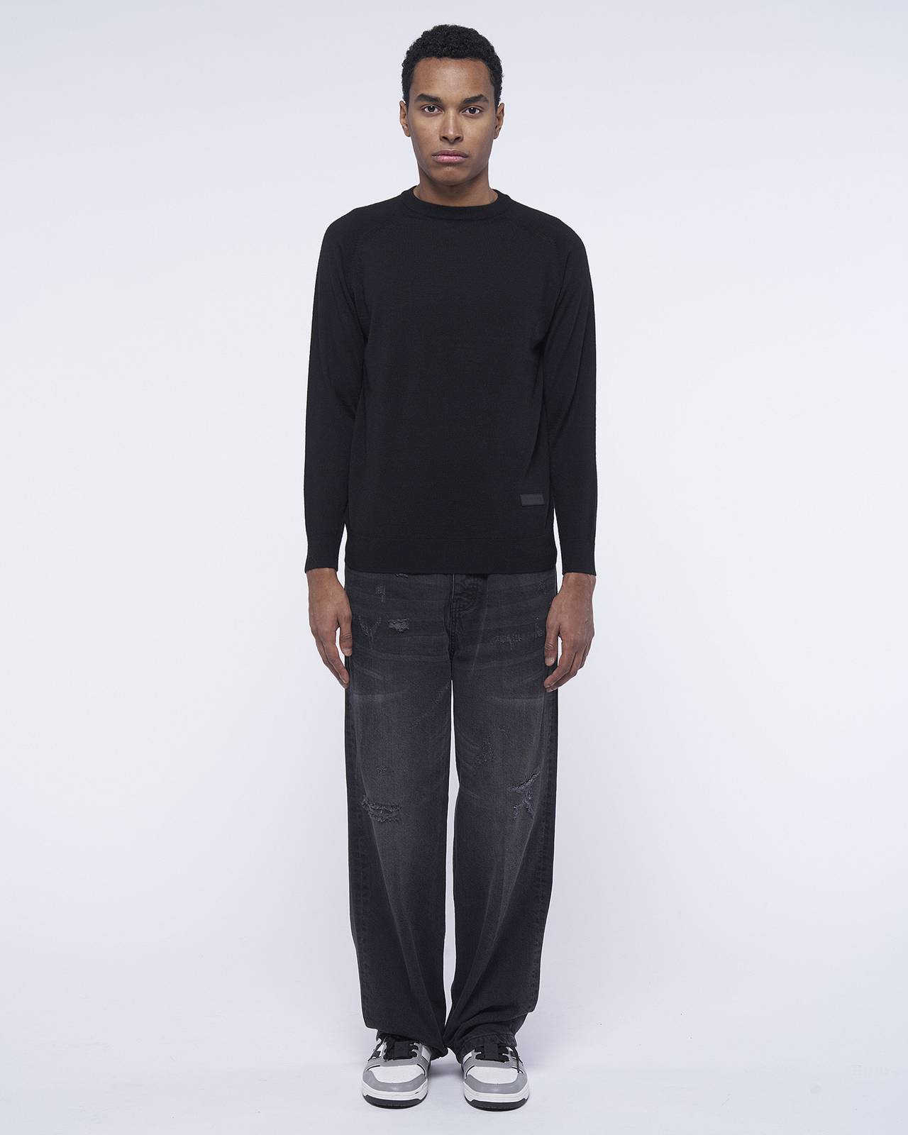 RICHMOND X Swrater Mori Herren schwarz