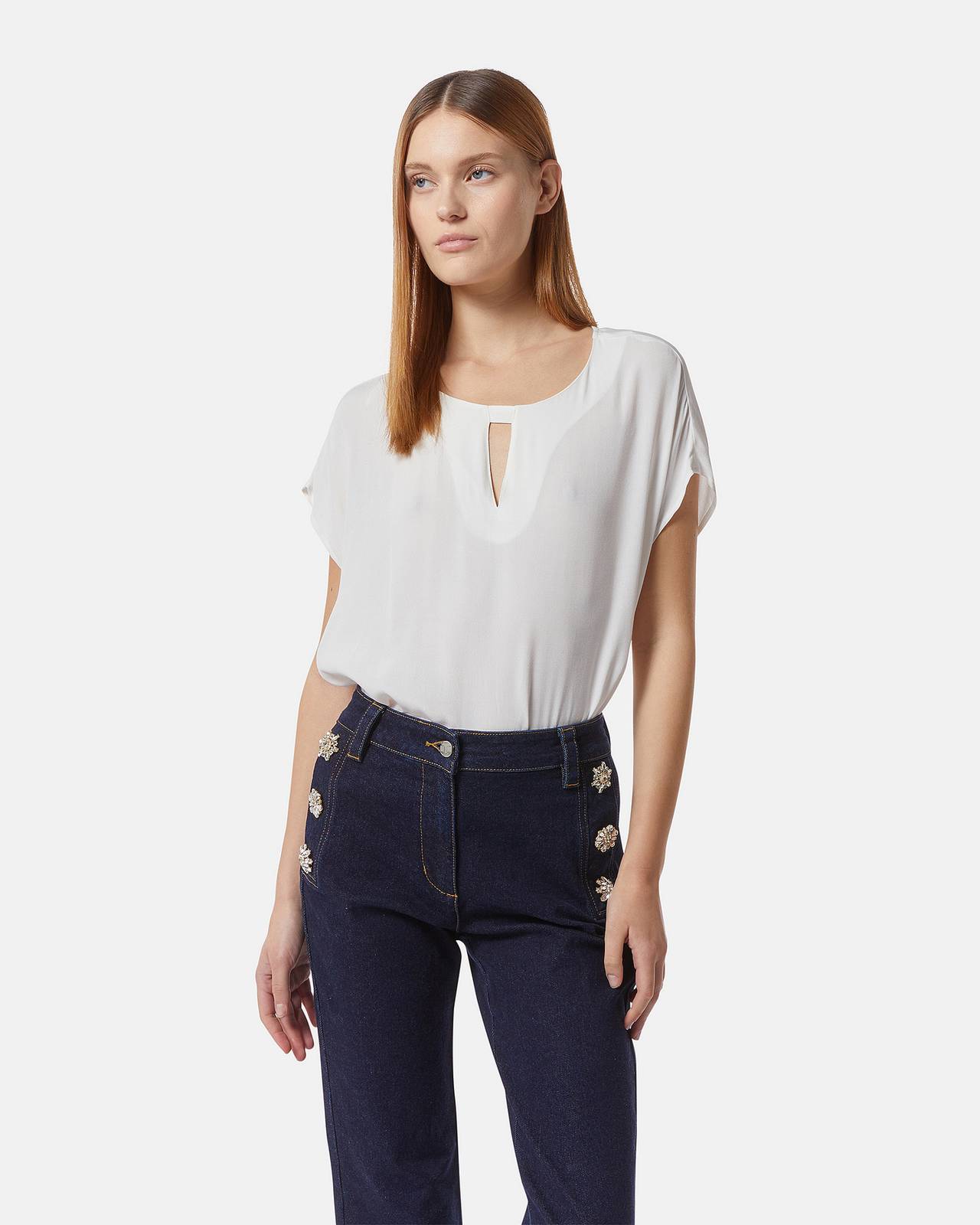 SILVIAN HEACH Bluse Urtim Damen weiß