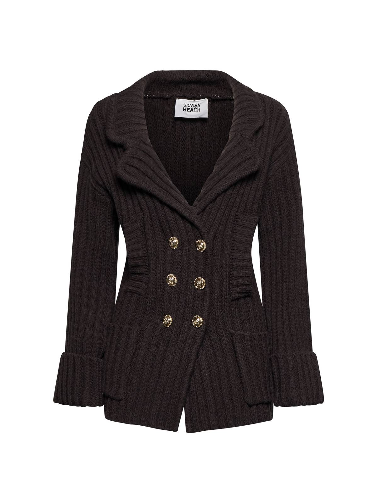 SILVIAN HEACH Jacke swrater Durmaz Damen braun Foto 1
